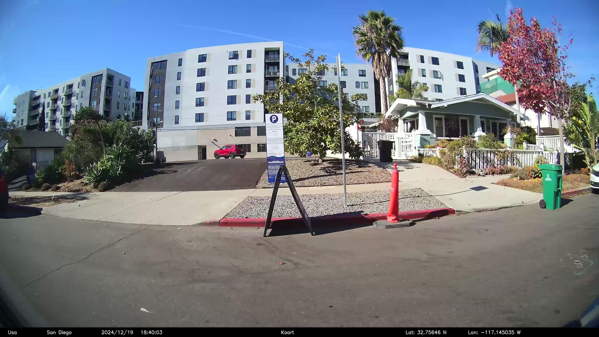Street view near Voting At Lafayette Hotel, San Diego — © GoProMAX3M (CC BY-SA · Mapillary)