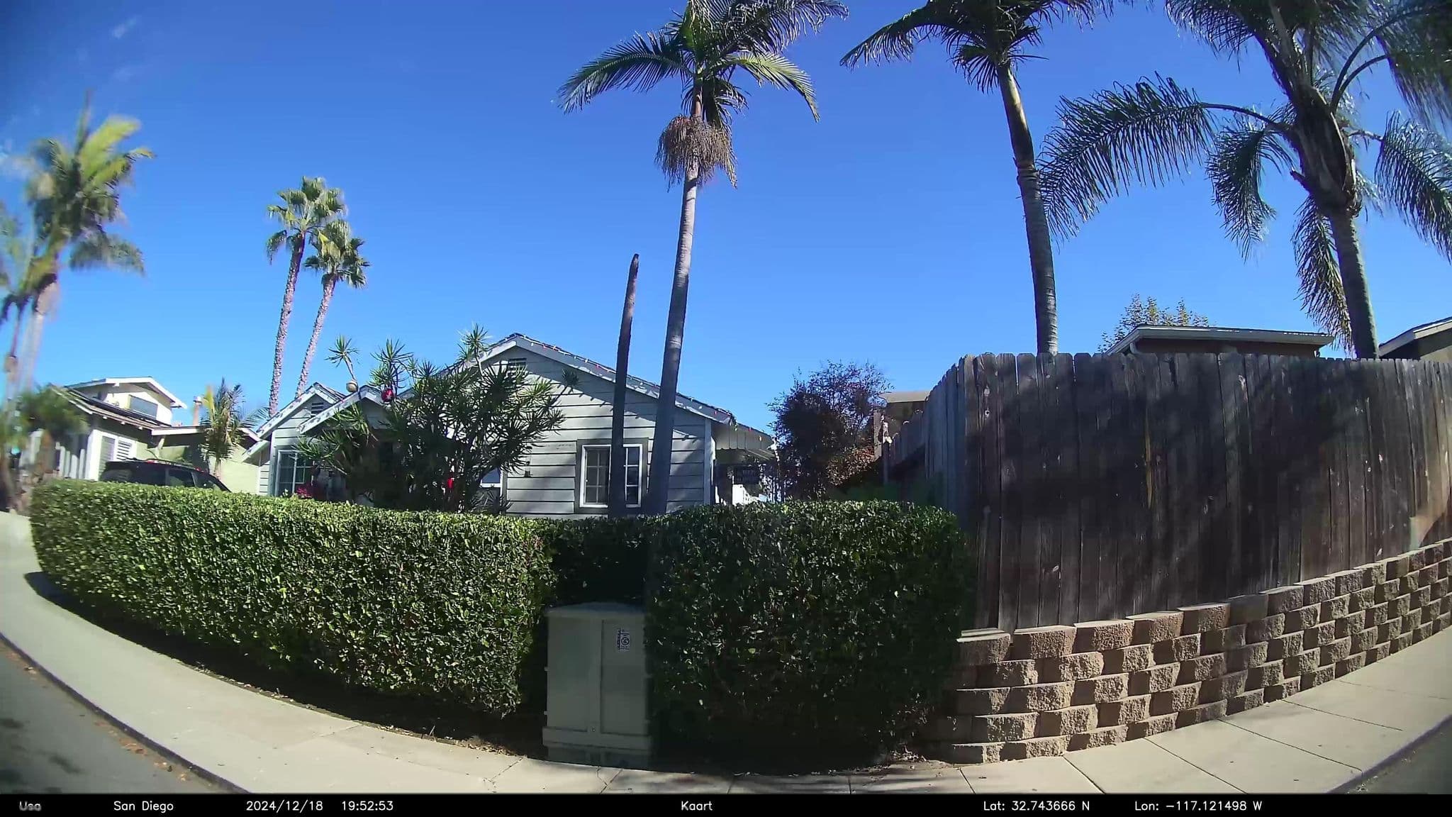 Street view near Vintage Sol B&B, San Diego — © GoProMAX3M (CC BY-SA · Mapillary)