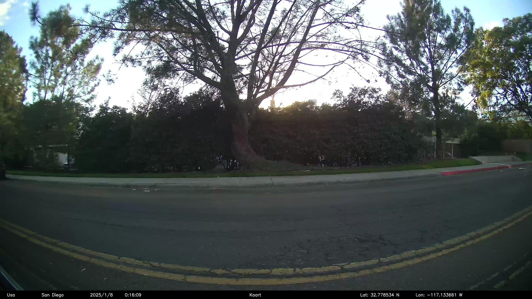 Street view near The Forest, San Diego — © GoProMAX3M (CC BY-SA · Mapillary)