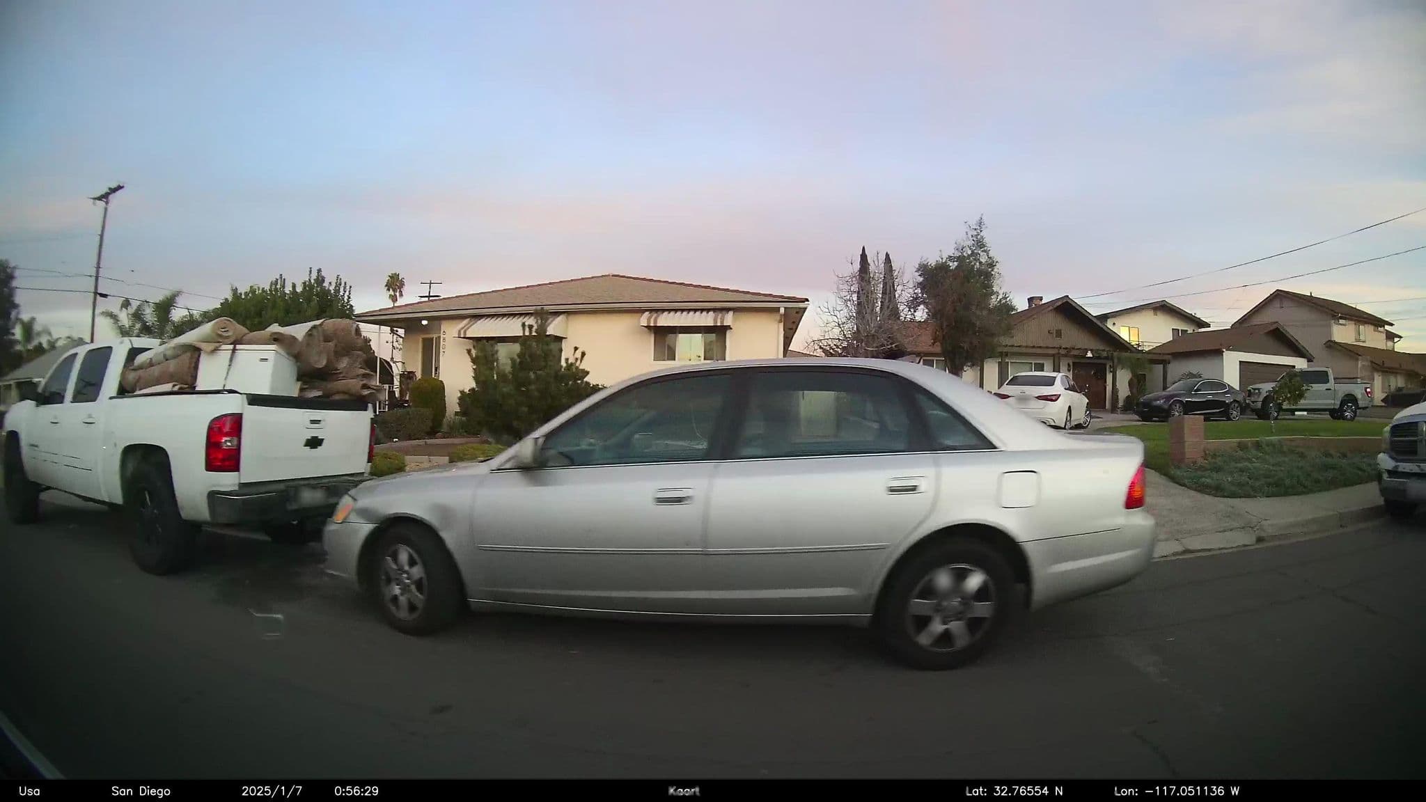 Street view near Casa De Rosas, La Mesa — © GoProMAX3M (CC BY-SA · Mapillary)