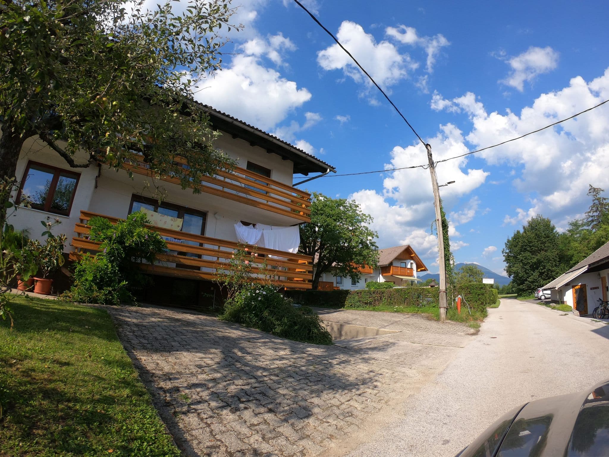 Street view near Apartma Kristan, Bled — © richlv (CC BY-SA · Mapillary)