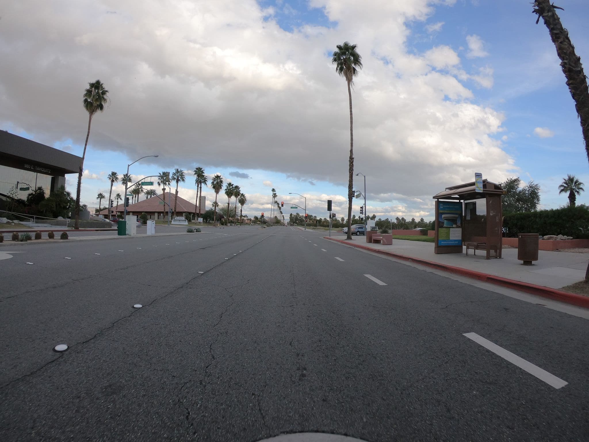 Street view near Palm Springs Hideout, Palm Springs — © chrisbeddow (CC BY-SA · Mapillary)