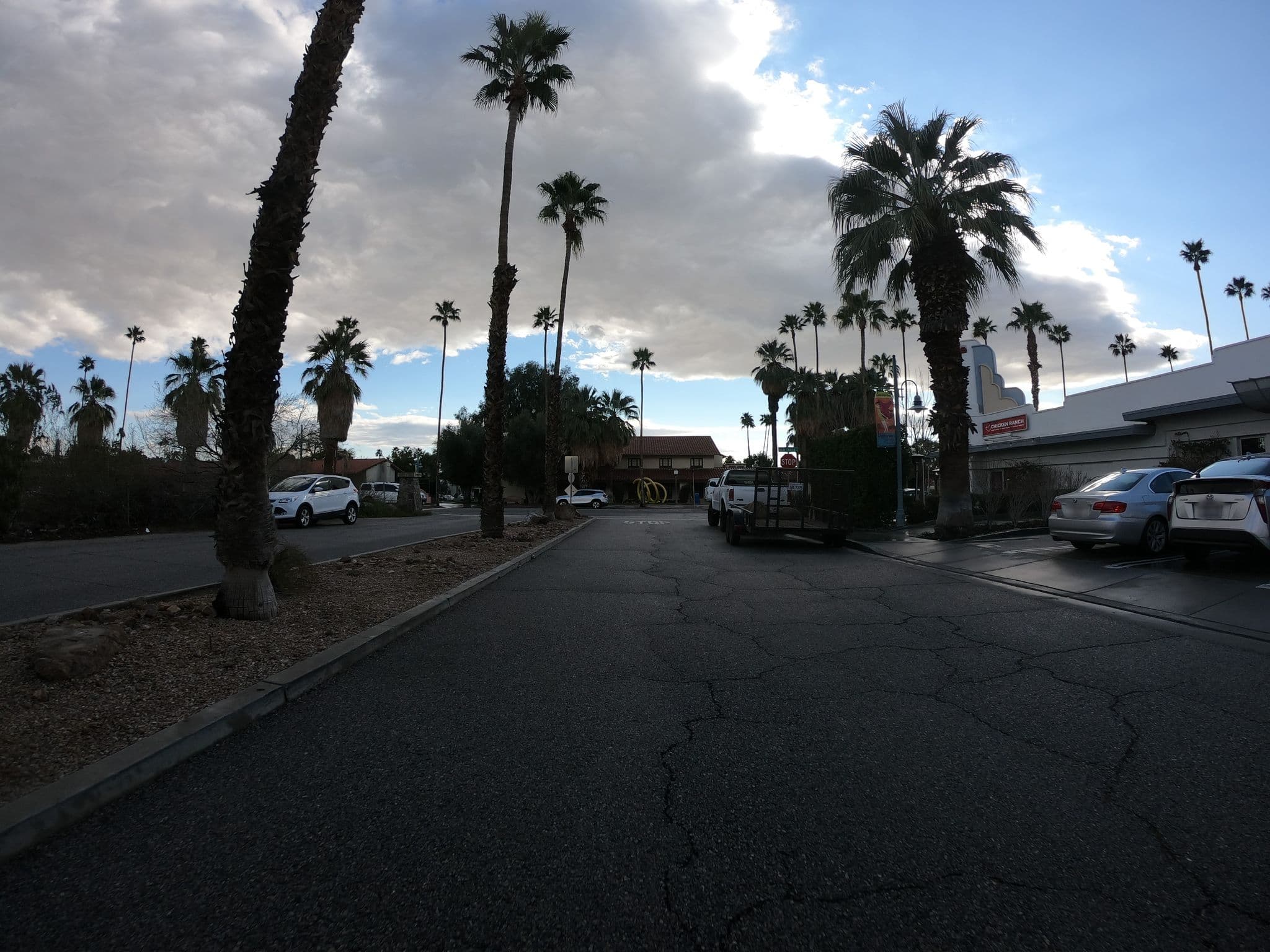Street view near Beau Monde Villas Vacation Rentals, Palm Springs — © chrisbeddow (CC BY-SA · Mapillary)