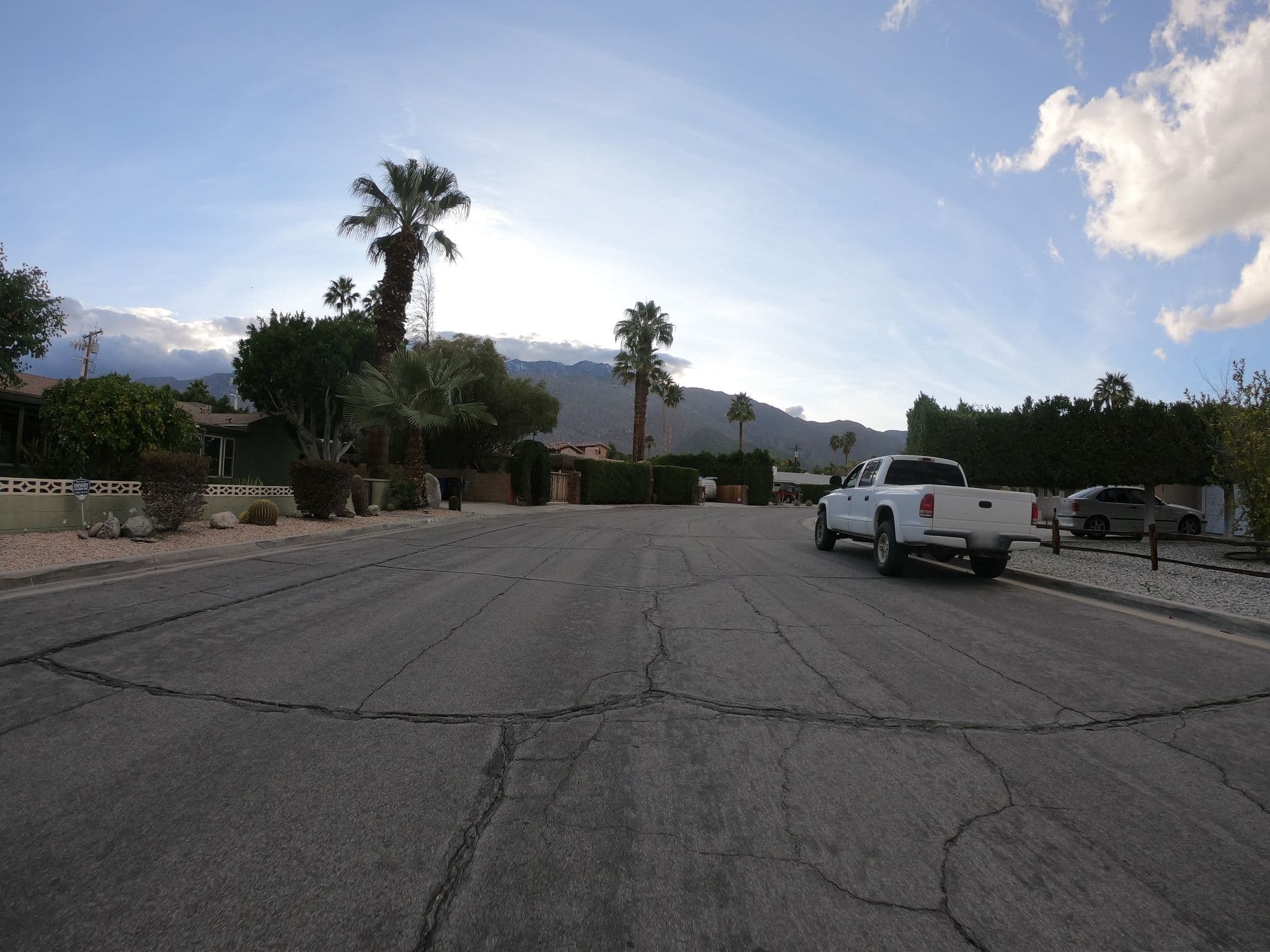 Street view near Chimanda's Anniversary Palace, Palm Springs — © chrisbeddow (CC BY-SA · Mapillary)