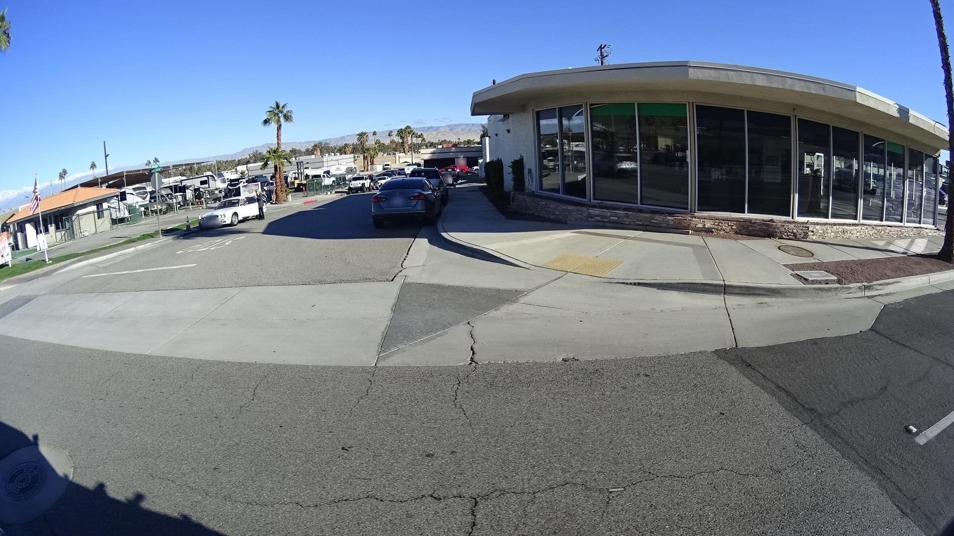 Street view near Chubfest 9, Cathedral City — © marker_geo (CC BY-SA · Mapillary)