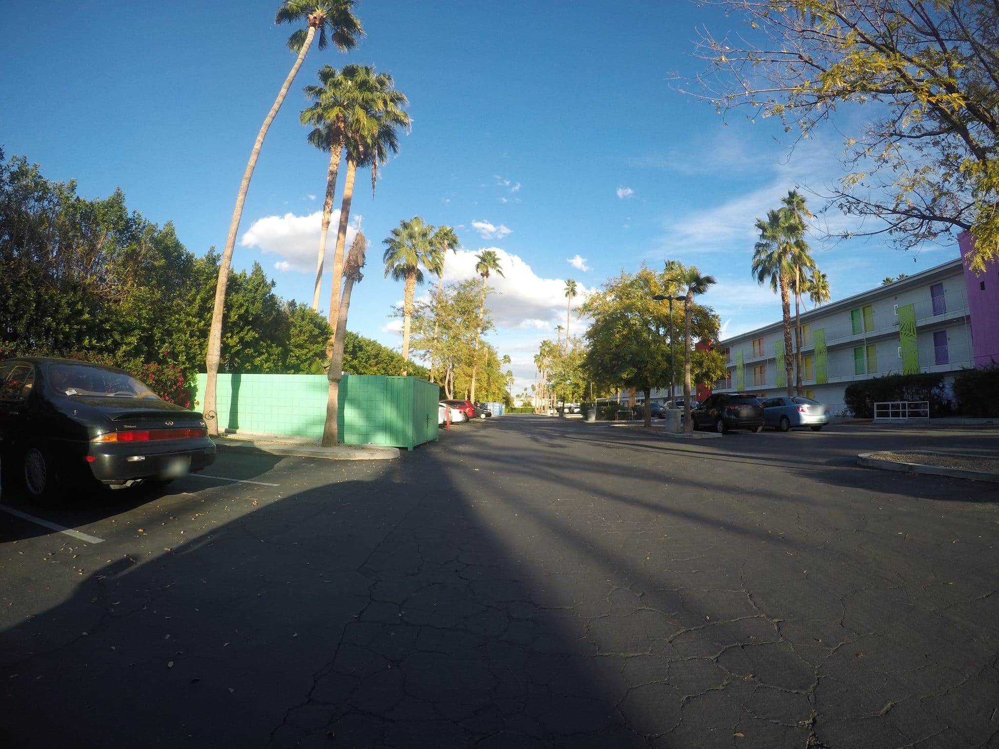 Street view near "Swatch Time Out Lounge at The Saguaro Weekender", Palm Springs — © chrisbeddow (CC BY-SA · Mapillary)
