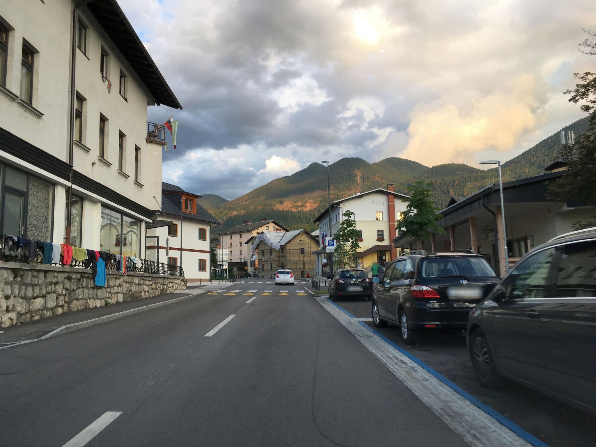 Street view near House Pr' Budkovič, Bohinjska Bistrica — © istefanos (CC BY-SA · Mapillary)
