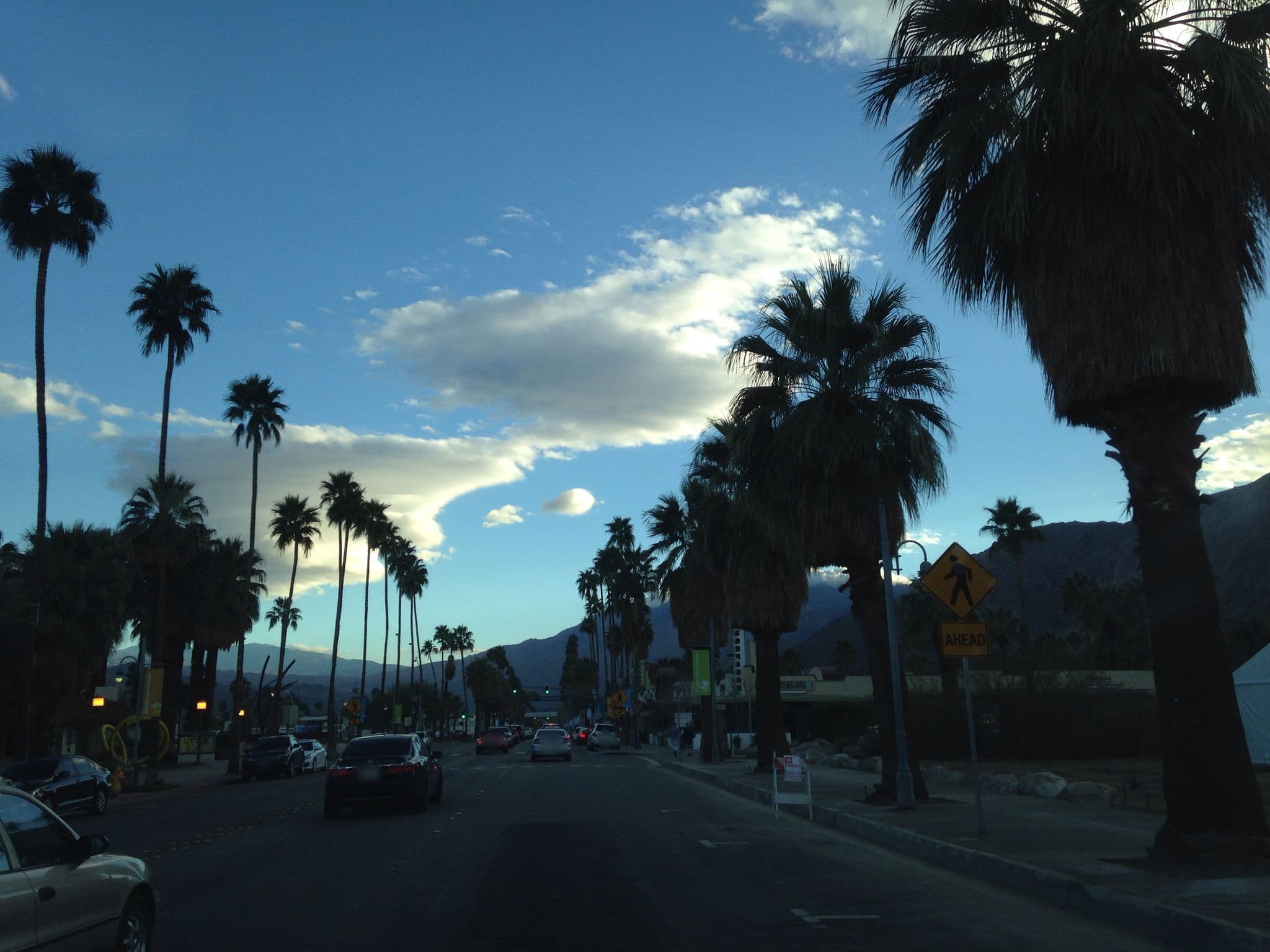 Street view near Colony Palms Hotel Palm Spgs, Palm Springs — © sarawabreus (CC BY-SA · Mapillary)