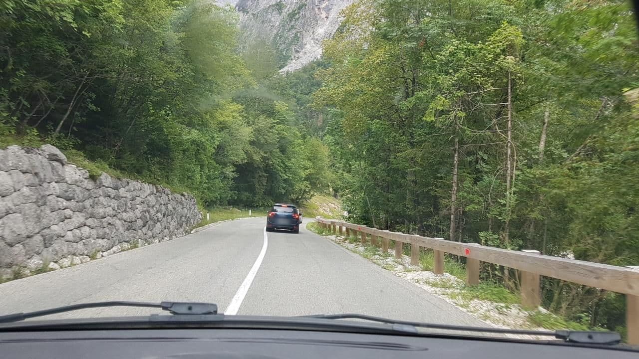 Street view near Zorč, Kranjska Gora — © mik007 (CC BY-SA · Mapillary)