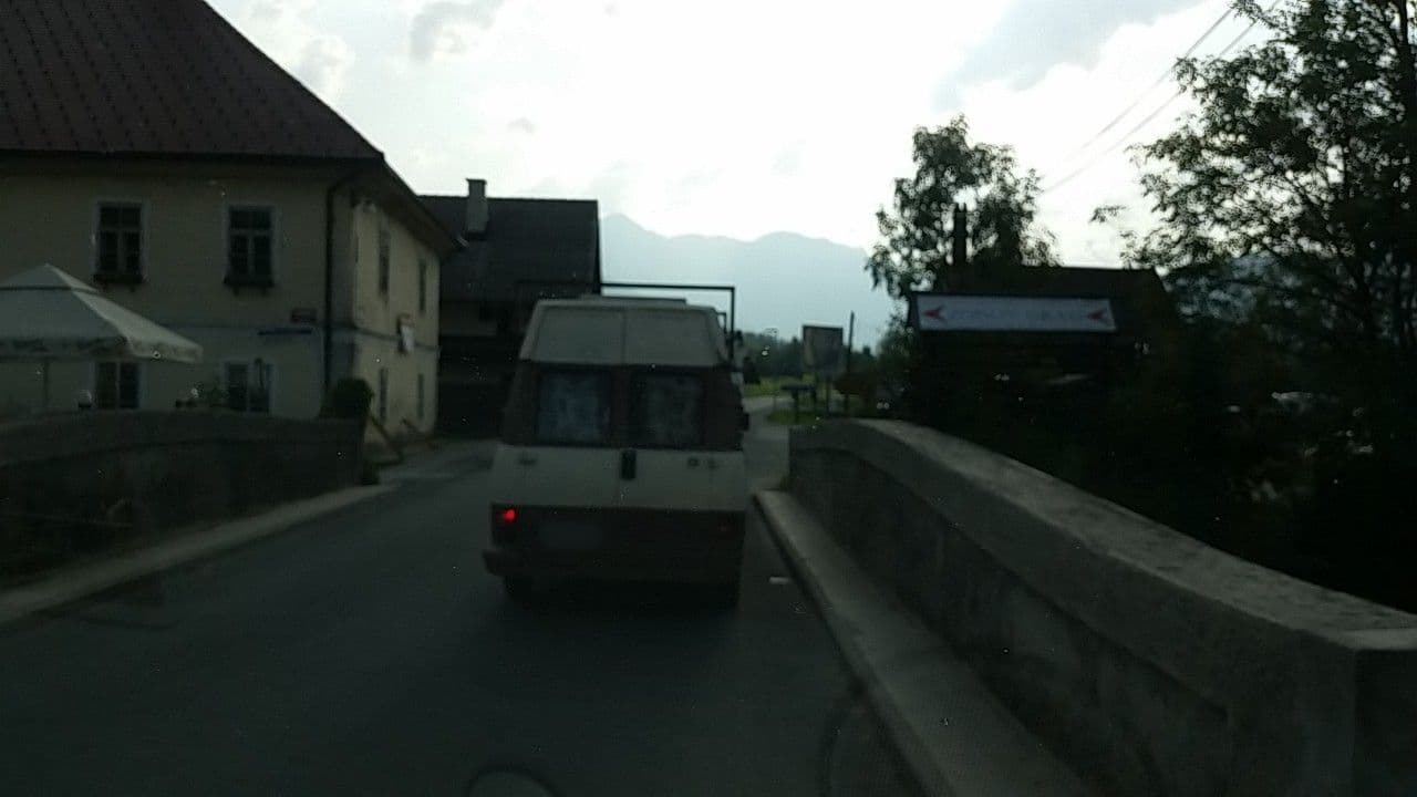 Street view near Butterfly Lodge, Bohinjska Bistrica — © rab (CC BY-SA · Mapillary)