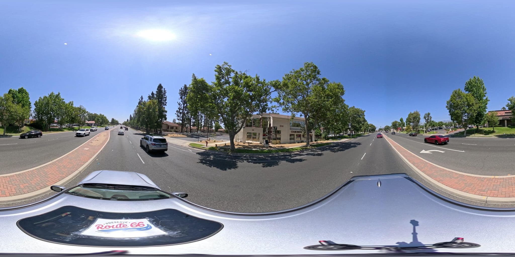 Street view near Some Sketchy Motel, Rancho Cucamonga — © nthp_gis (CC BY-SA · Mapillary)