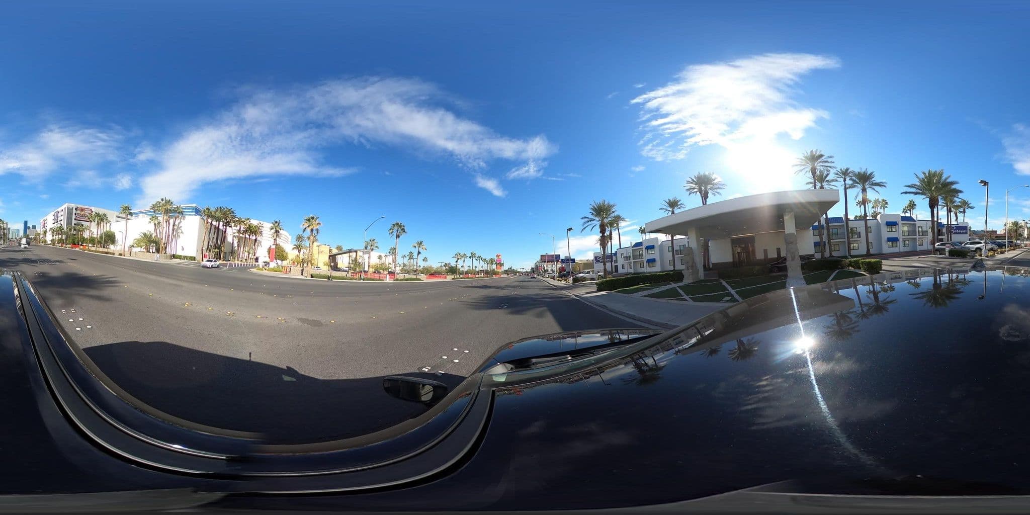 Street view near Ruby Tower Suites (Virgin Hotel), Paradise — © eneerhut (CC BY-SA · Mapillary)