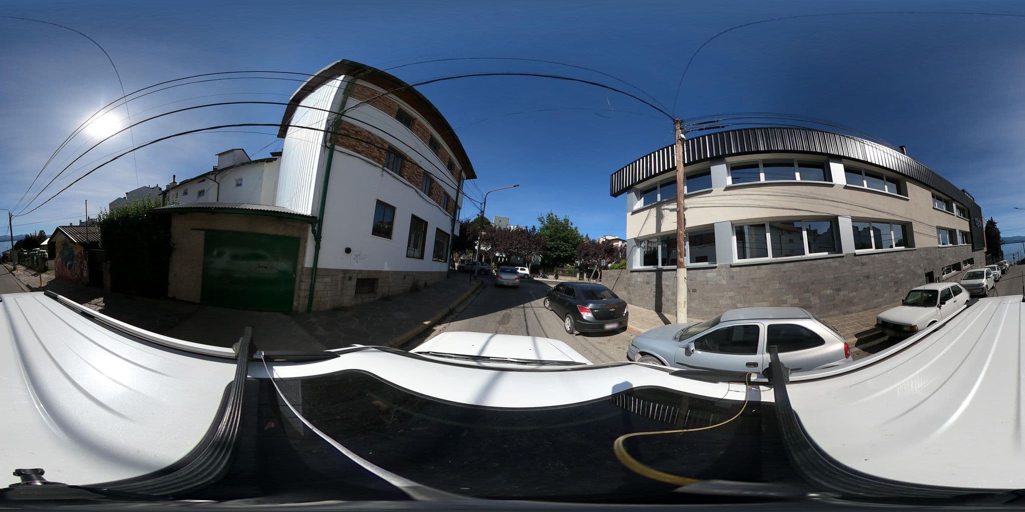 Street view near Nativo Boutique Hotel, San Carlos de Bariloche