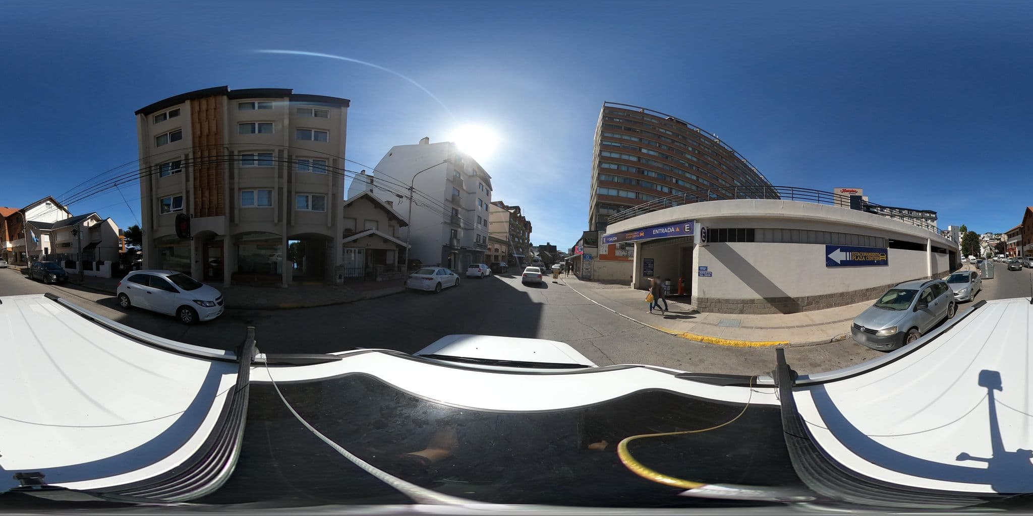 Street view near Hotel Tirol, San Carlos de Bariloche