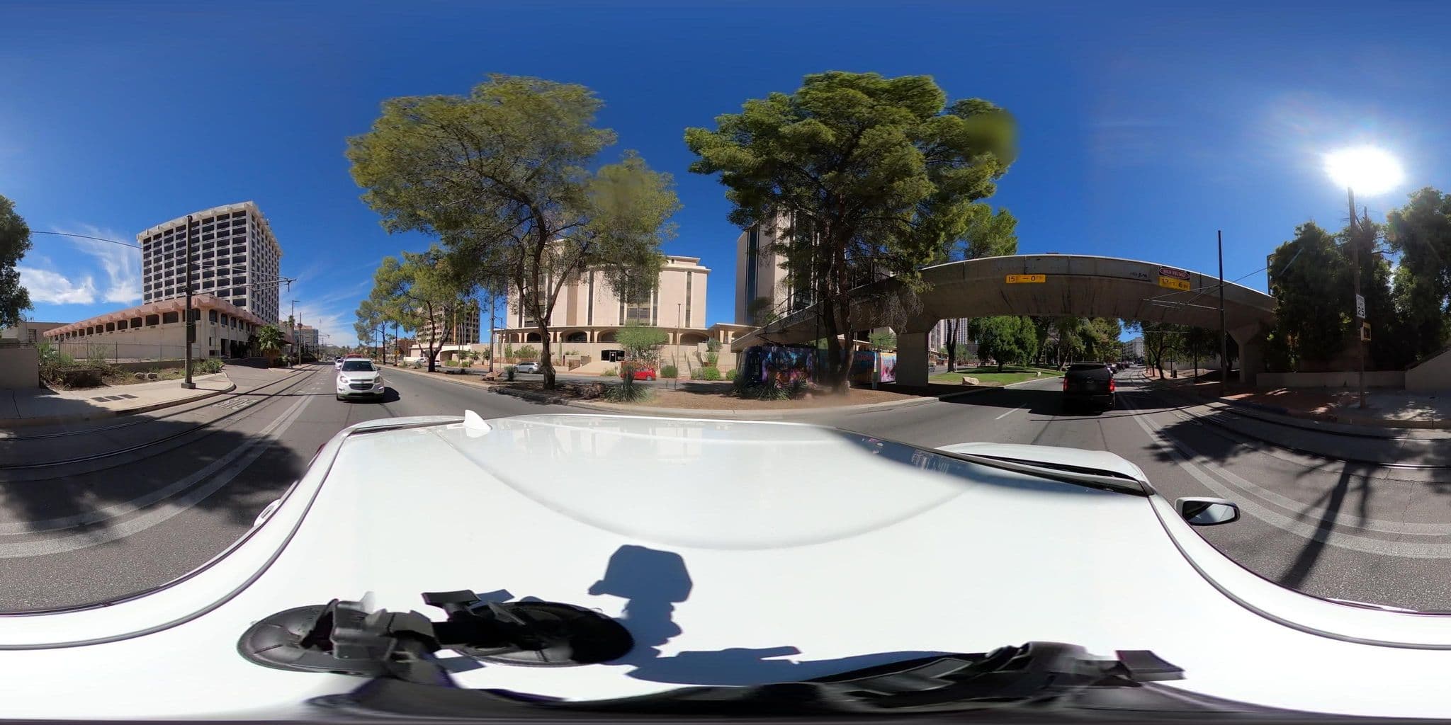 Street view near Radisson-Tucson City Center, South Tucson — © mycota (CC BY-SA · Mapillary)