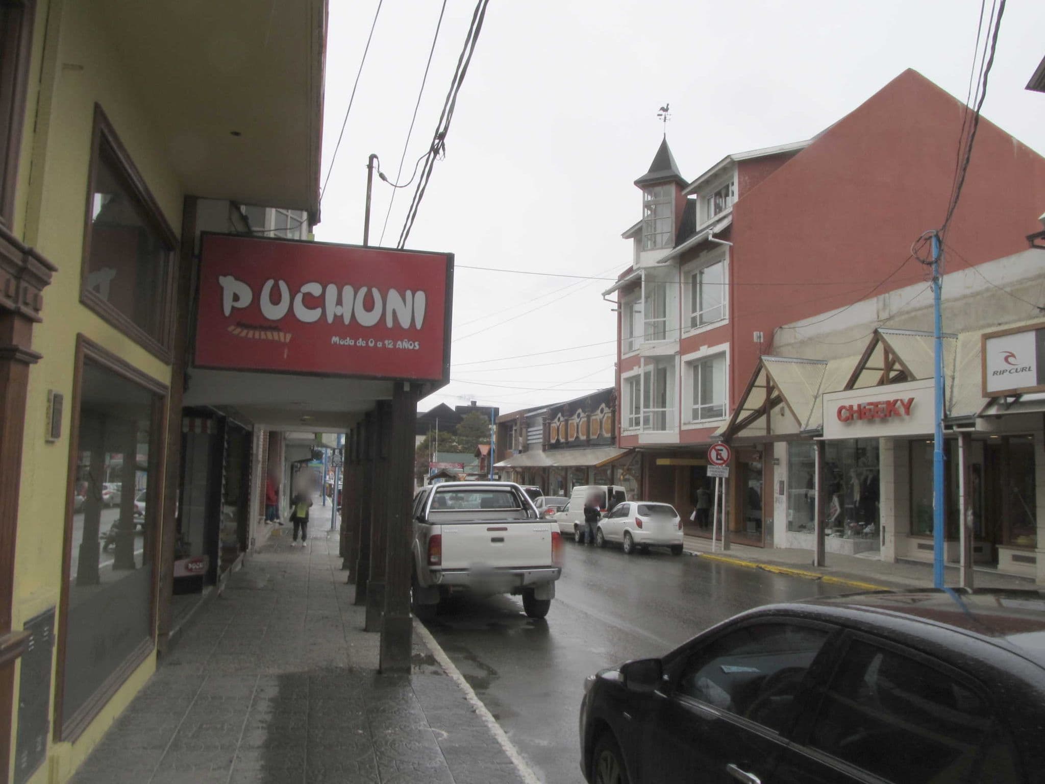 Street view near Hotel Villa Brescia, Ushuaia