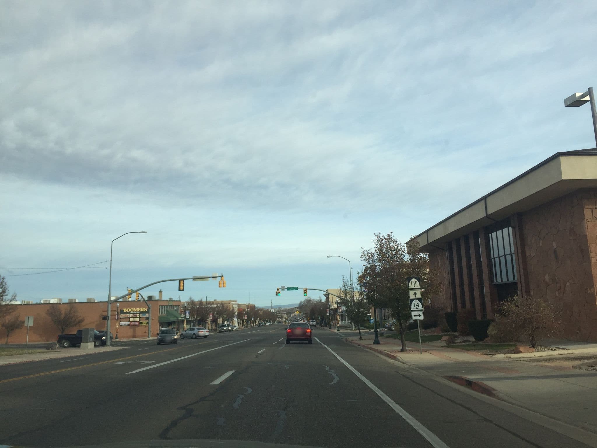 Street view near Stratford Court Hotel, Cedar City — © teemsaj (CC BY-SA · Mapillary)