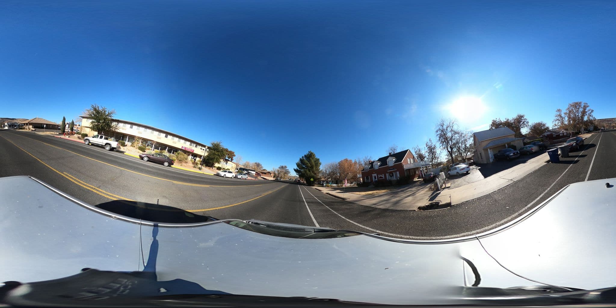 Street view near College Inn (Dixie State University), Saint George — © innerpace360 (CC BY-SA · Mapillary)