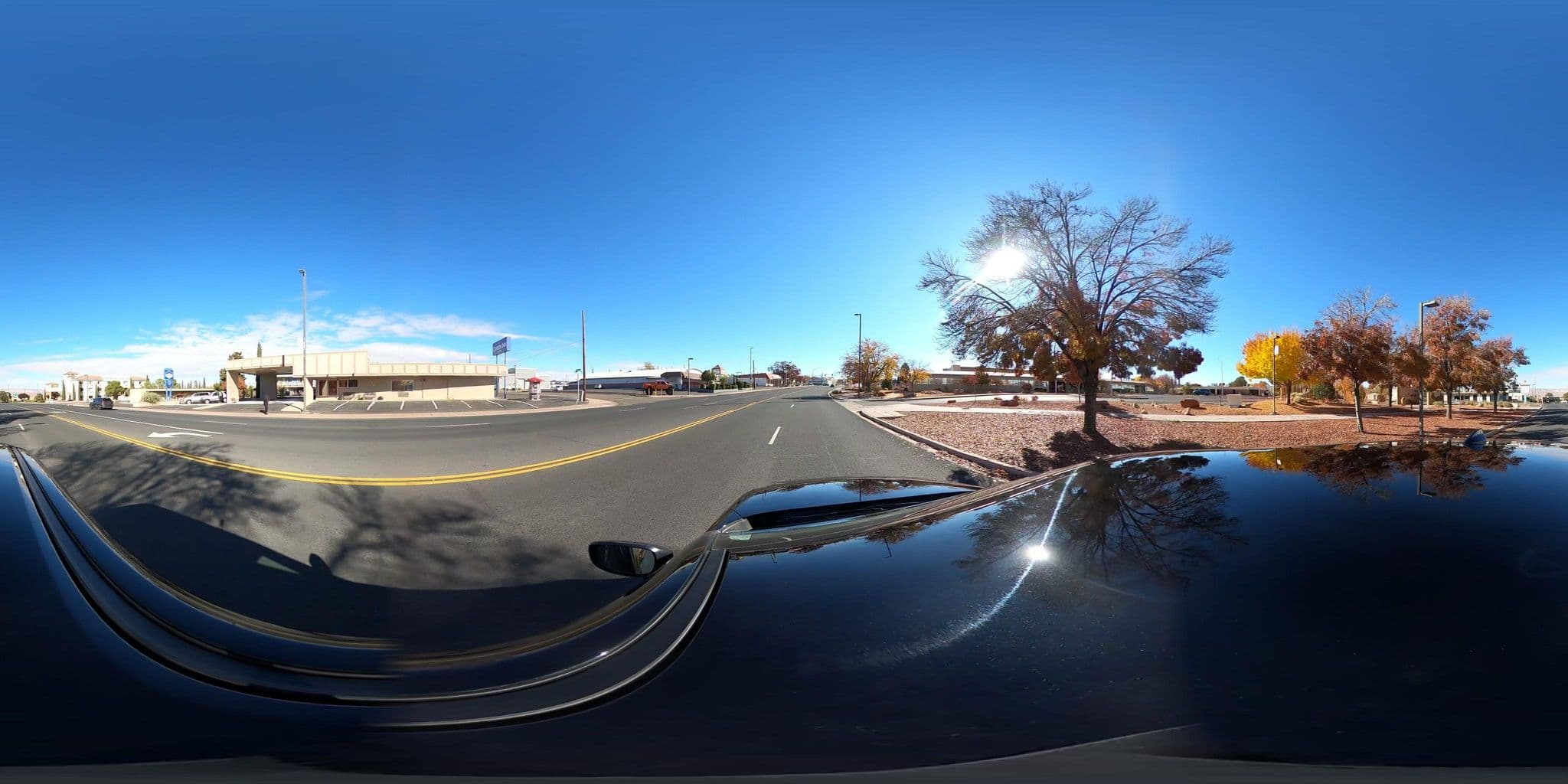 Street view near Pool at Page Boy Motel, Page — © eneerhut (CC BY-SA · Mapillary)