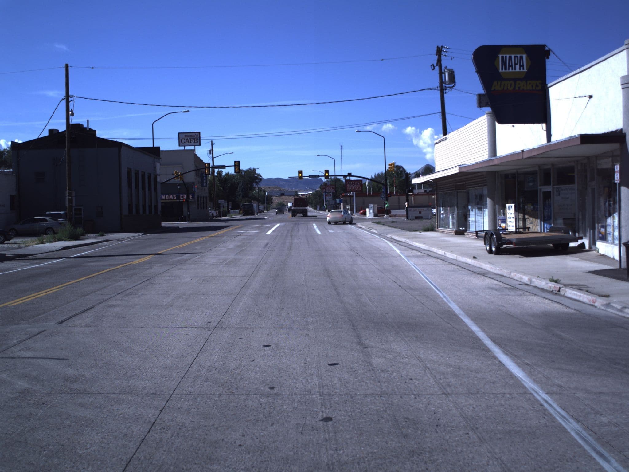 Street view near Friendship Inn Salina, Centerfield — © asellars (CC BY-SA · Mapillary)