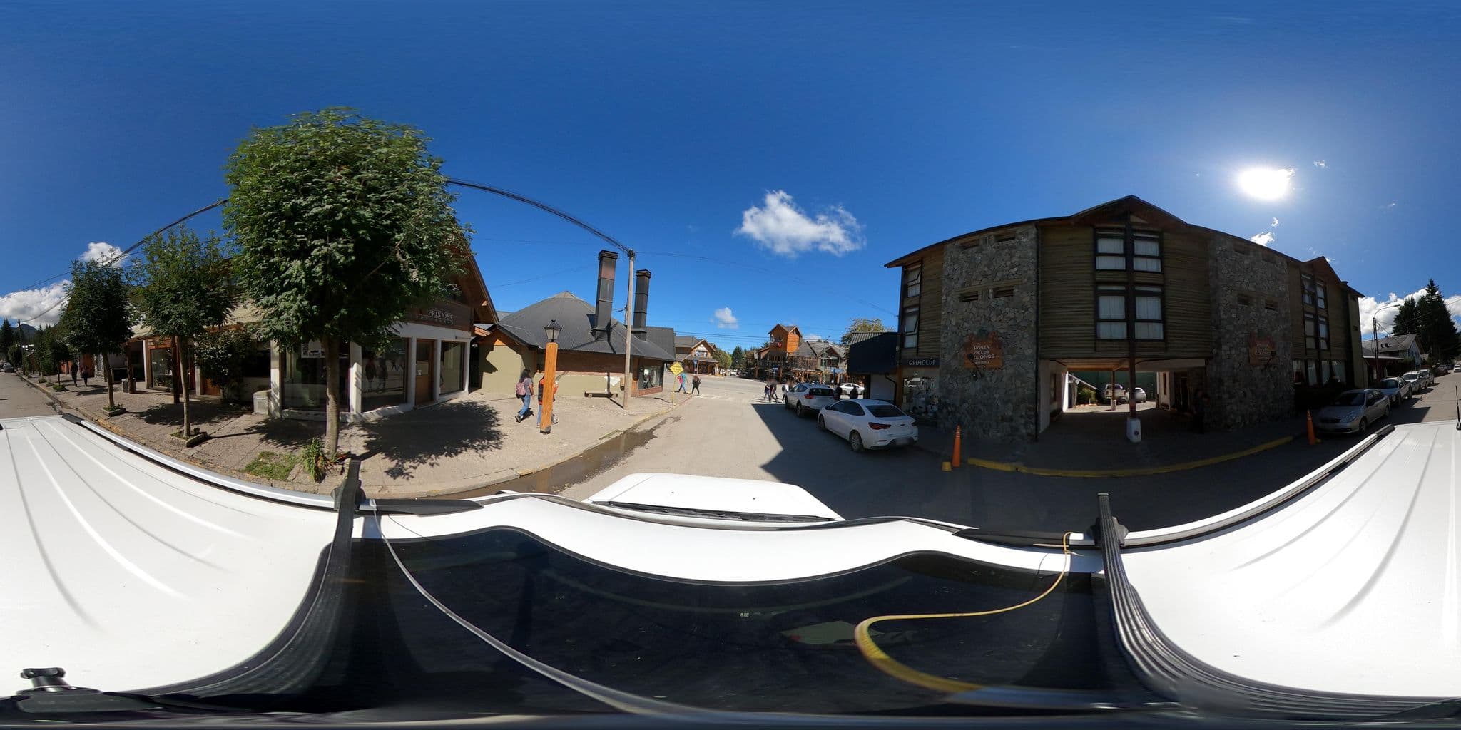 Street view near Hostería La Posta de los Colonos, Villa La Angostura