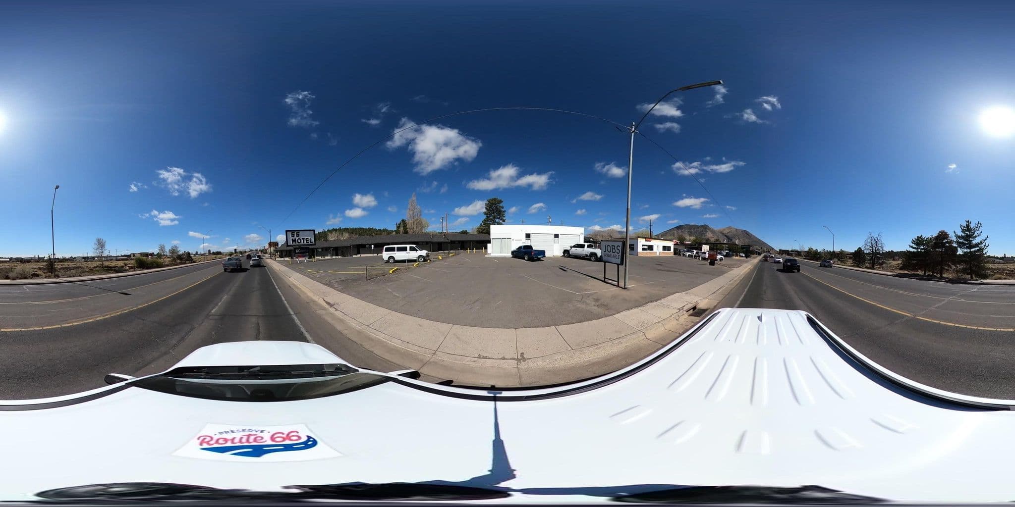 Street view near Route 66 Hotel, Flagstaff — © nthp_gis (CC BY-SA · Mapillary)
