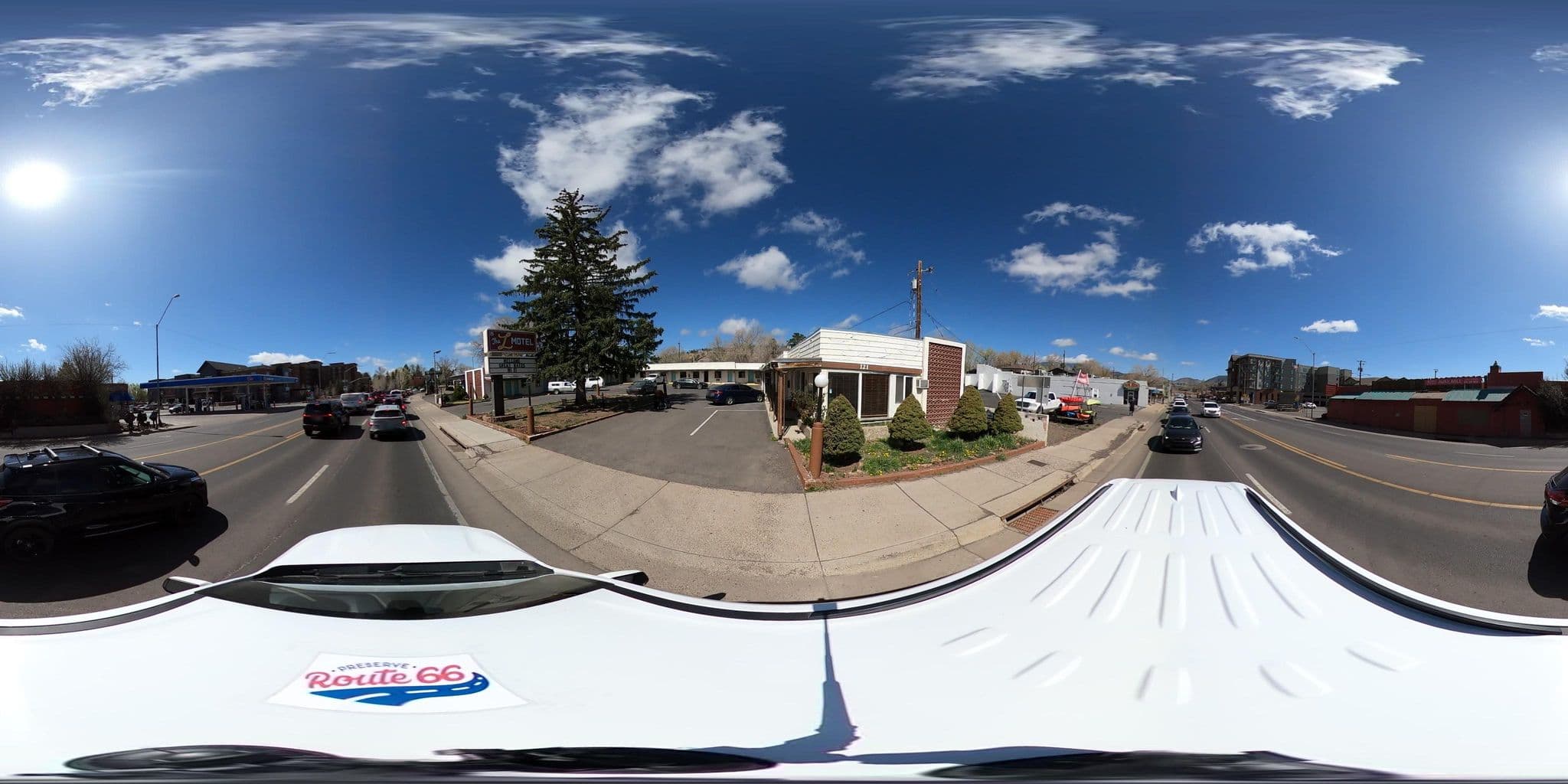 Street view near Roadway Inn, Flagstaff — © nthp_gis (CC BY-SA · Mapillary)
