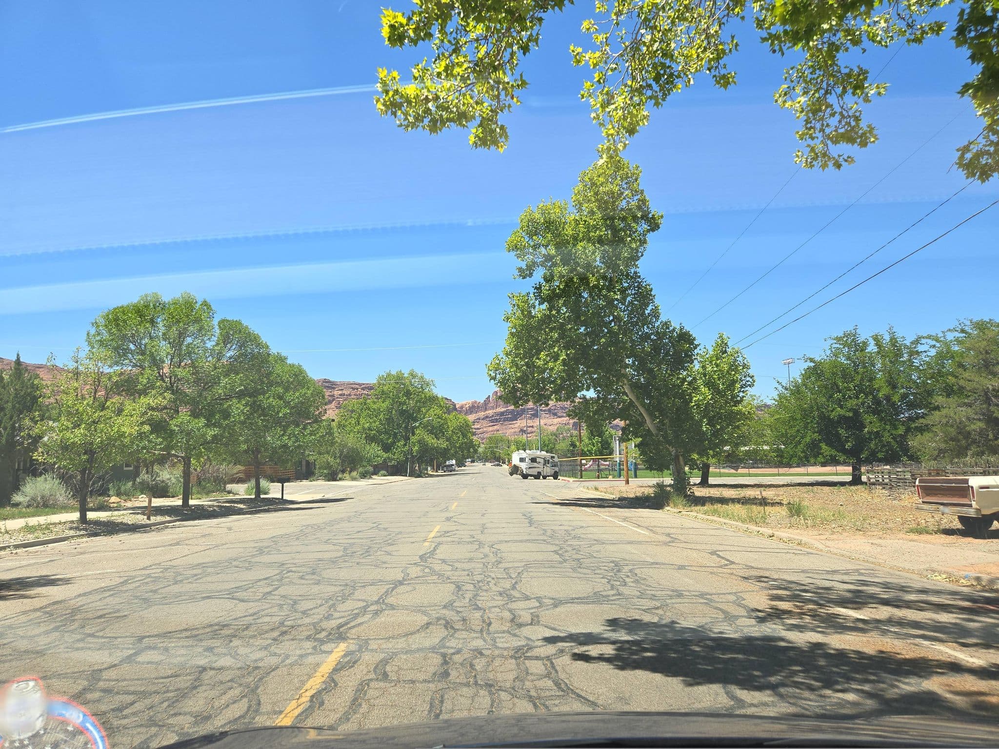 Street view near Purple Sage Rentals, Moab — © Montrose_Lyle (CC BY-SA · Mapillary)