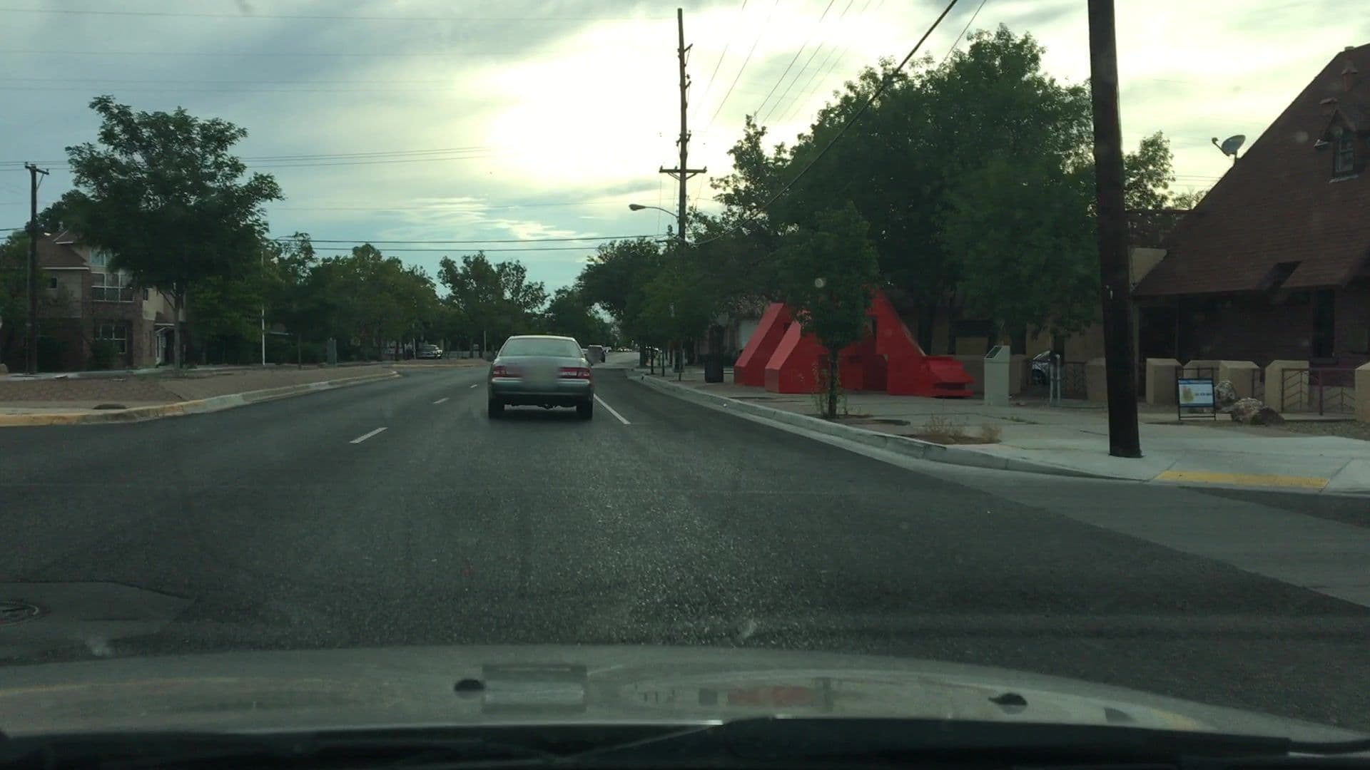 Street view near Casa de Siesta, Albuquerque — © lvl5 (CC BY-SA · Mapillary)