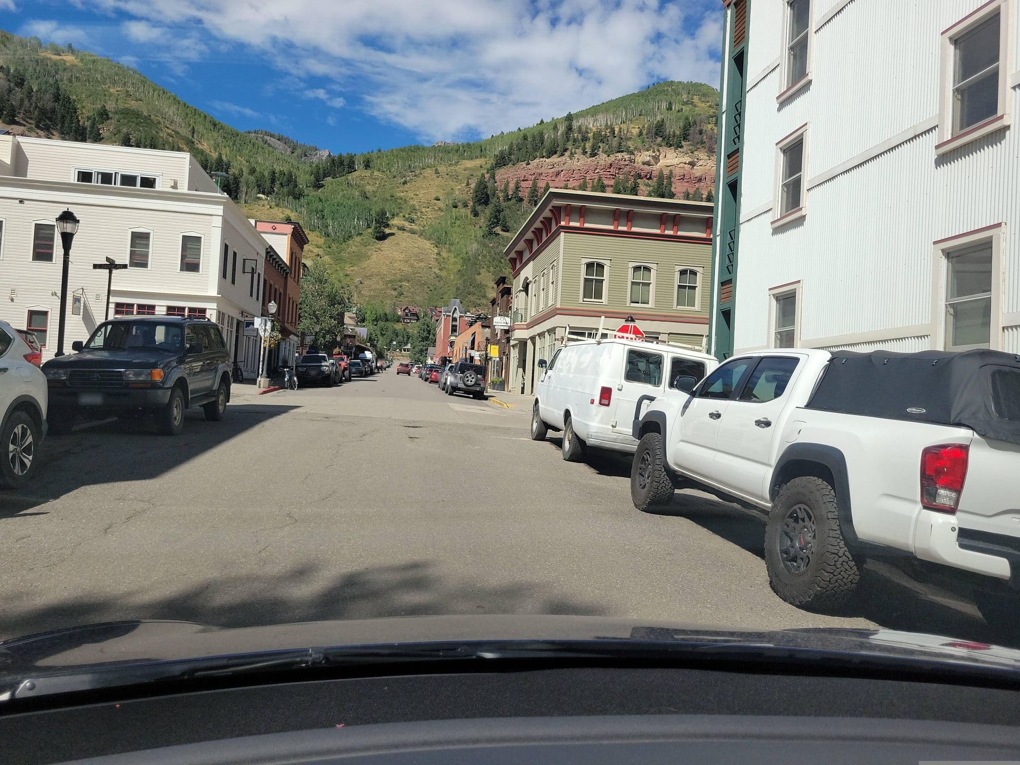 Street view near The Fall Line, Telluride — © Montrose_Lyle (CC BY-SA · Mapillary)
