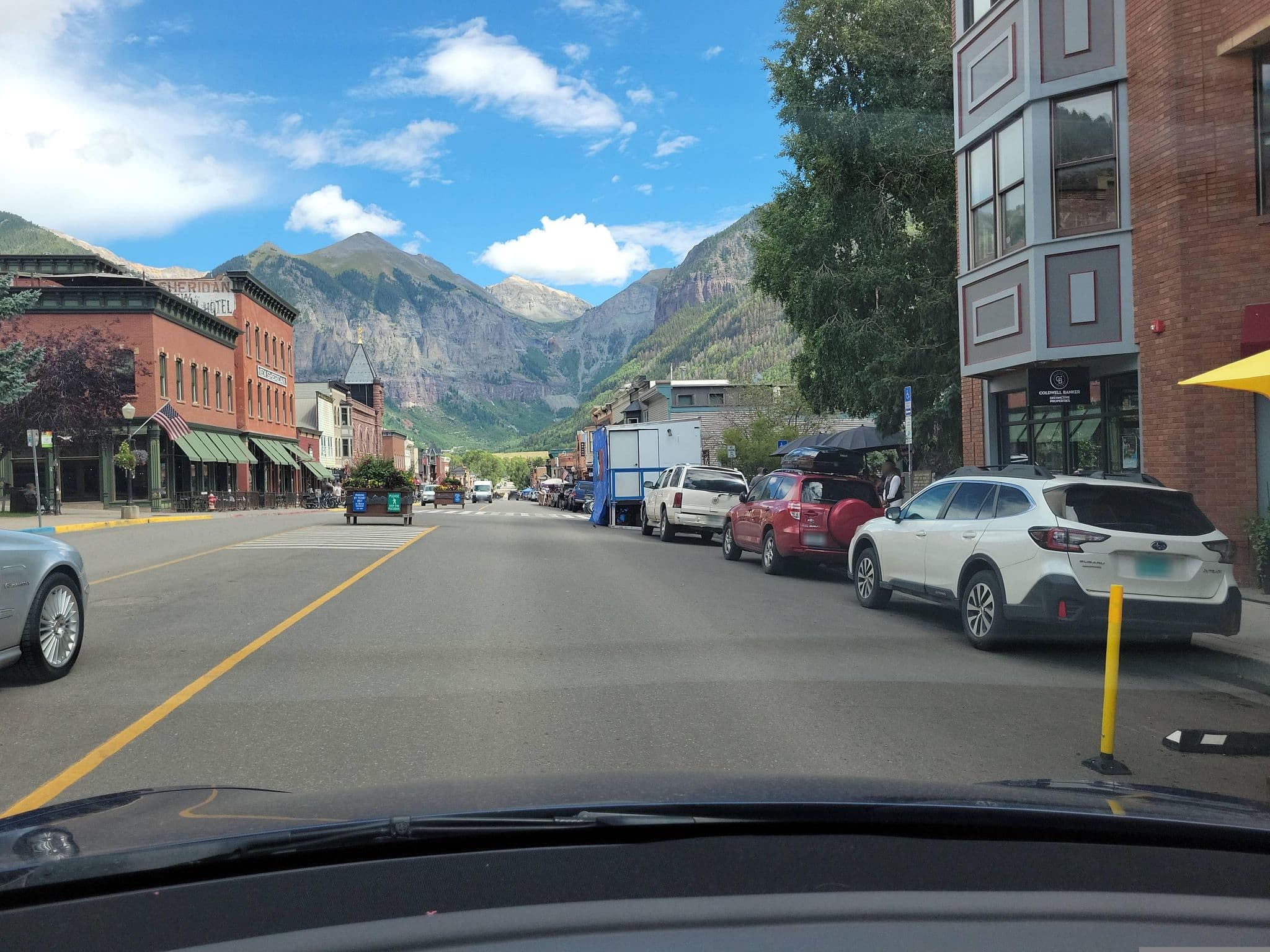 Street view near San Sophia Luxury Condominiums, Telluride — © Montrose_Lyle (CC BY-SA · Mapillary)