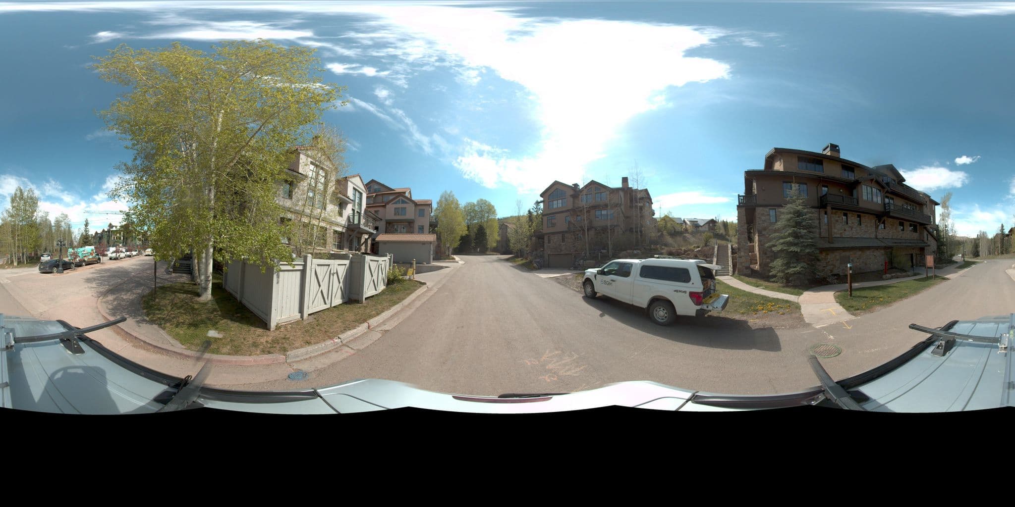 Street view near Blue Mesa Lodge by Telluride Alpine Lodging, Mountain Village — © rking (CC BY-SA · Mapillary)