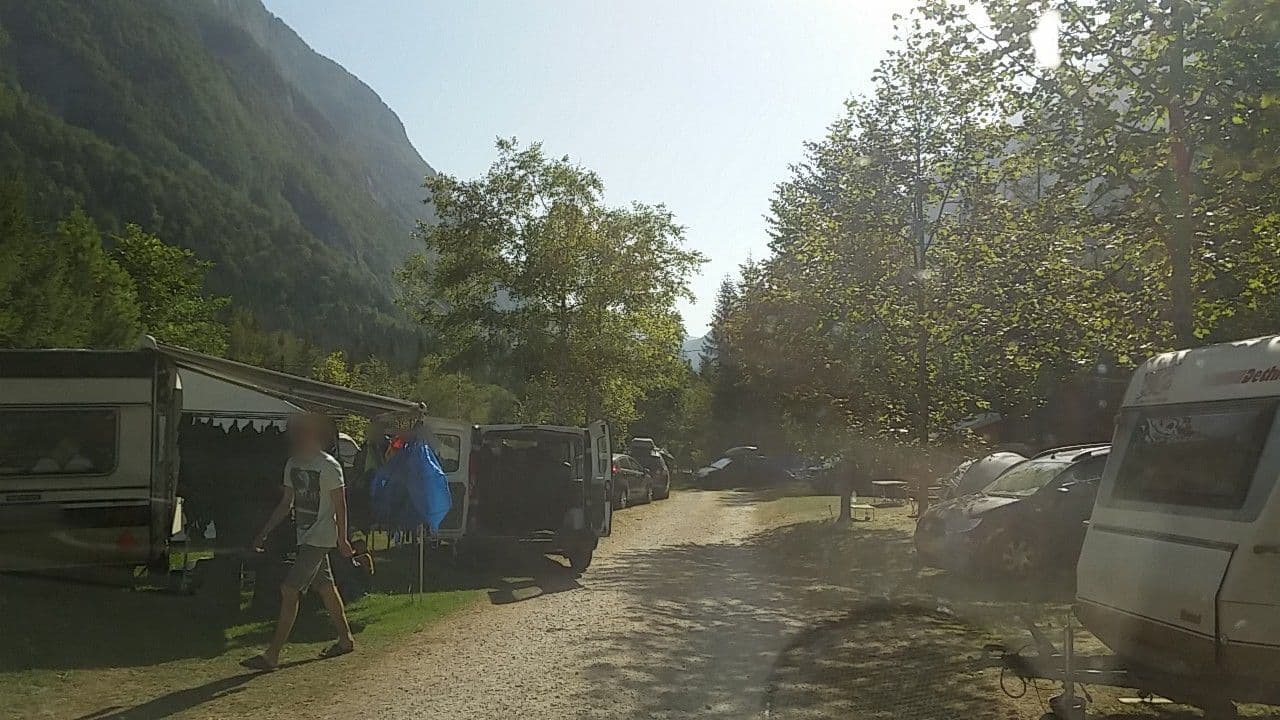 Street view near Kamp Triglav, Kranjska Gora — © rab (CC BY-SA · Mapillary)
