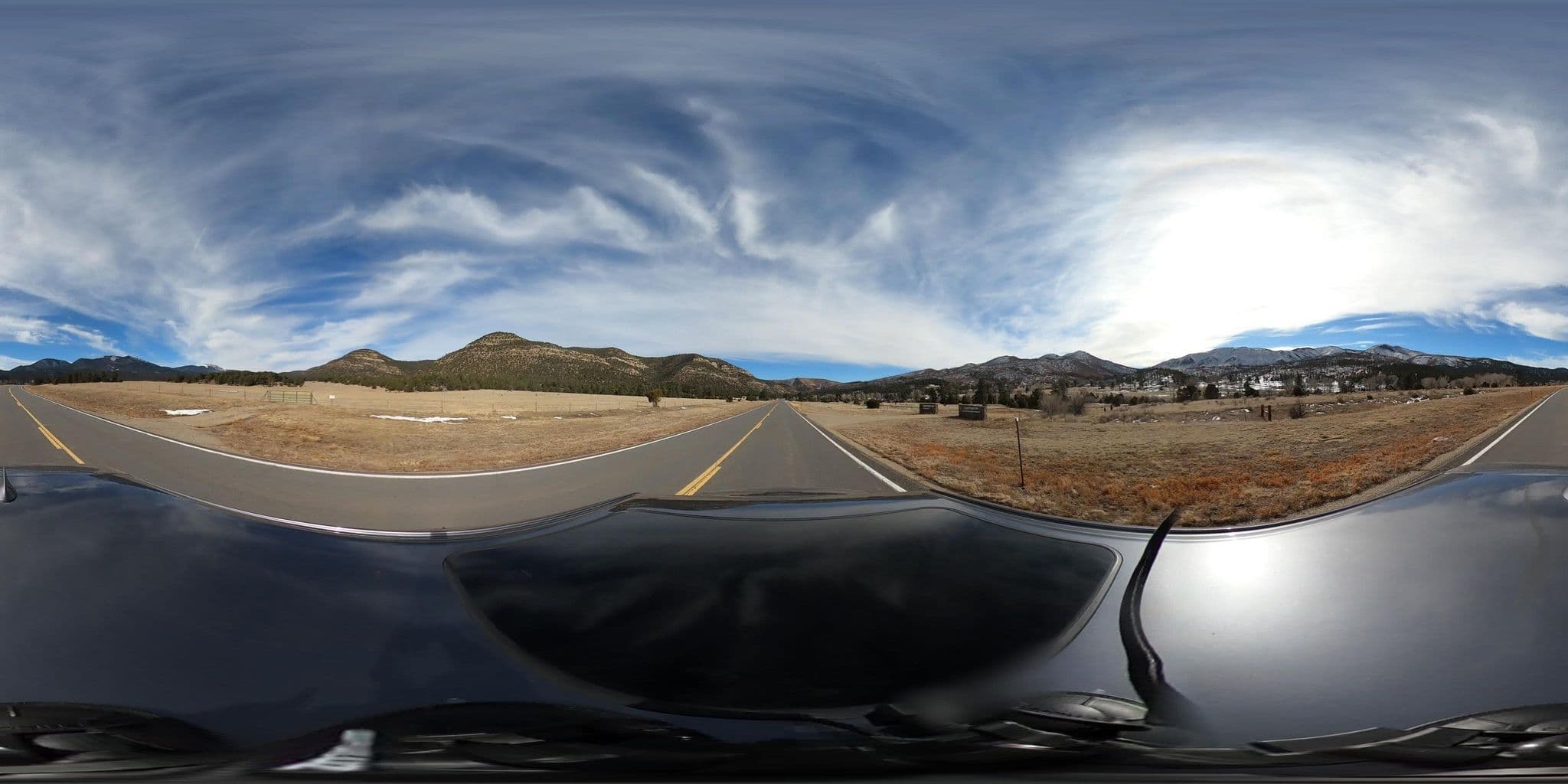 Street view near Cimarroncita Historic Ranch Retreat, Angel Fire — © quickness805 (CC BY-SA · Mapillary)