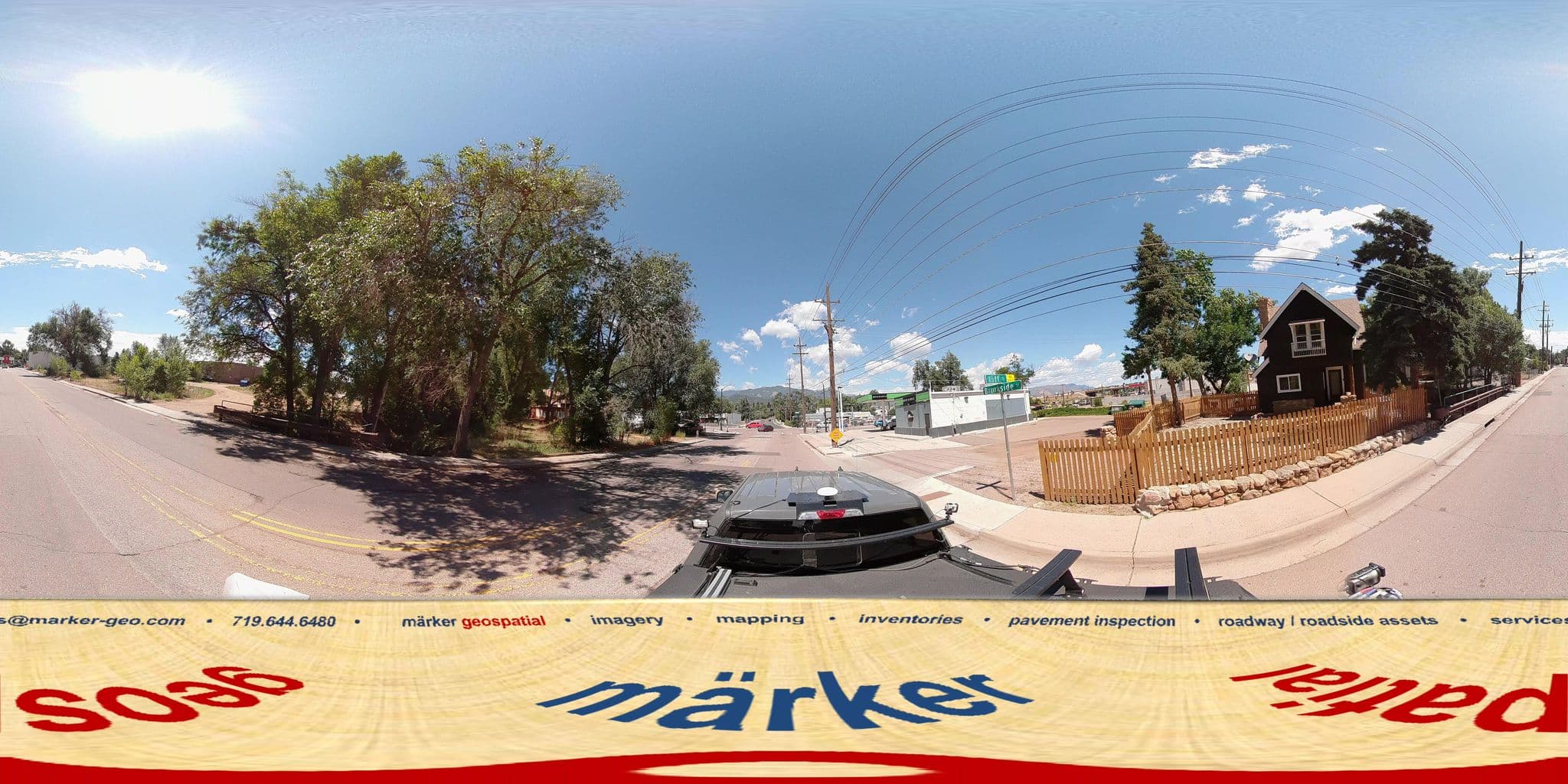Street view near The Ivywild Lodge, Colorado Springs — © marker_geo1 (CC BY-SA · Mapillary)