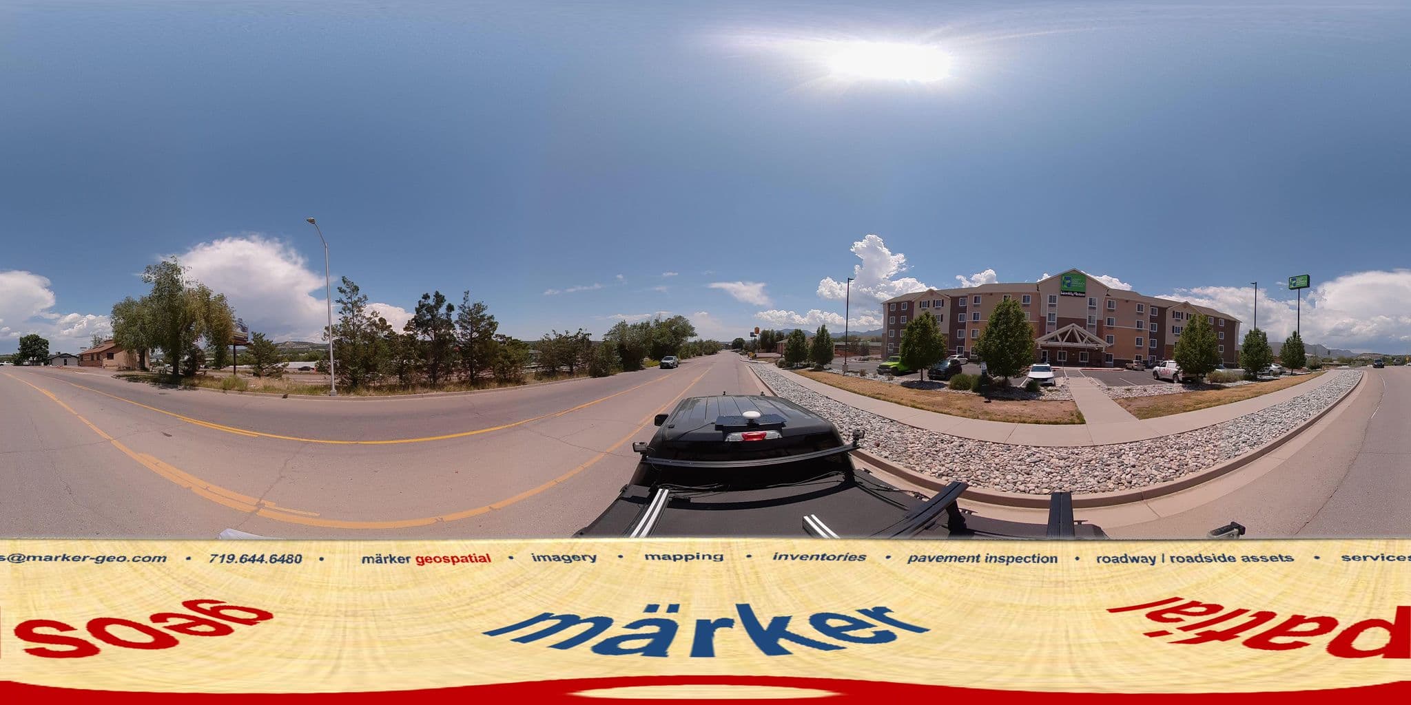 Street view near Woodspring Extended Stay, Colorado Springs — © marker_geo1 (CC BY-SA · Mapillary)