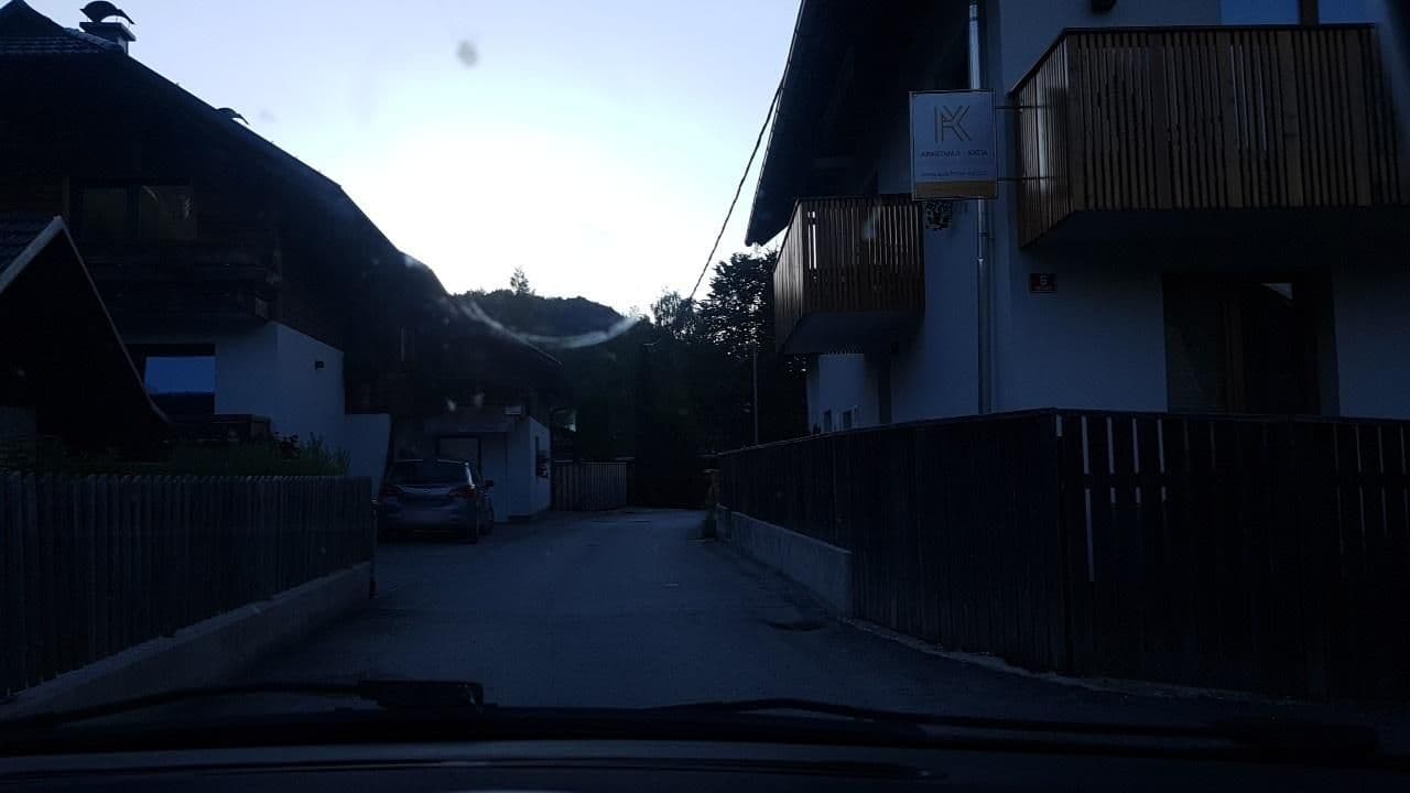 Street view near Hiša Neža, Kranjska Gora — © mik007 (CC BY-SA · Mapillary)