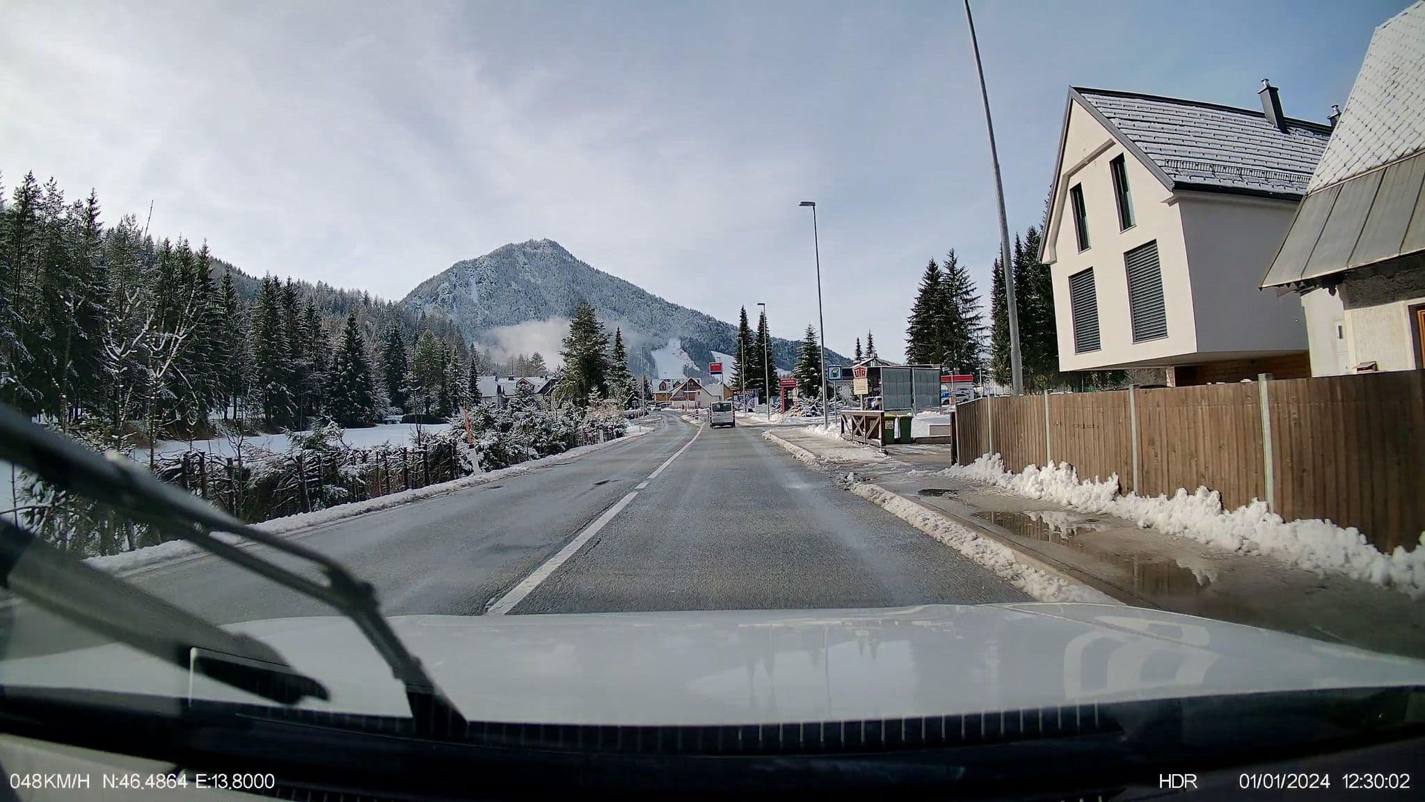 Street view near Apartments Milena, Kranjska Gora — © Hrabroslav (CC BY-SA · Mapillary)