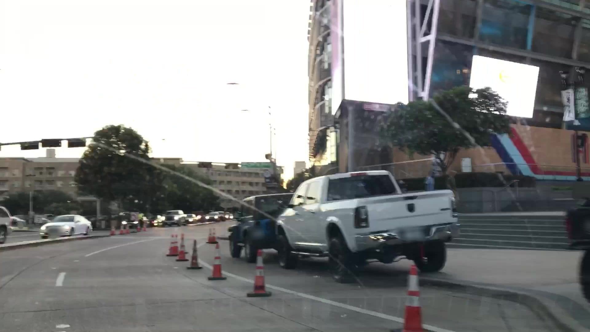 Street view near W Victory Rooftop Pool & Bar, Dallas — © lvl5 (CC BY-SA · Mapillary)