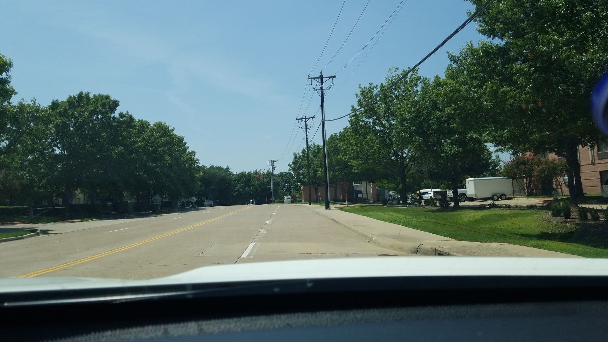 Street view near Holiday Inn Dallas North-Addison - Closed, Carrollton — © crashhn (CC BY-SA · Mapillary)