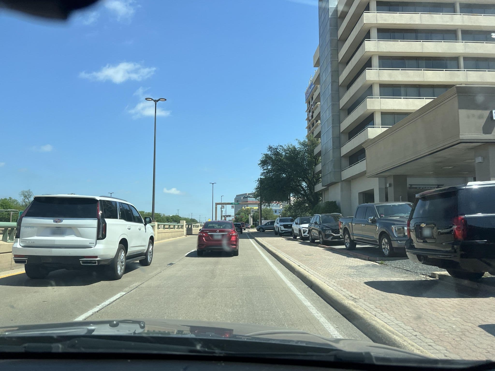 Street view near The Beeman Hotel, Dallas — © whitecotton (CC BY-SA · Mapillary)