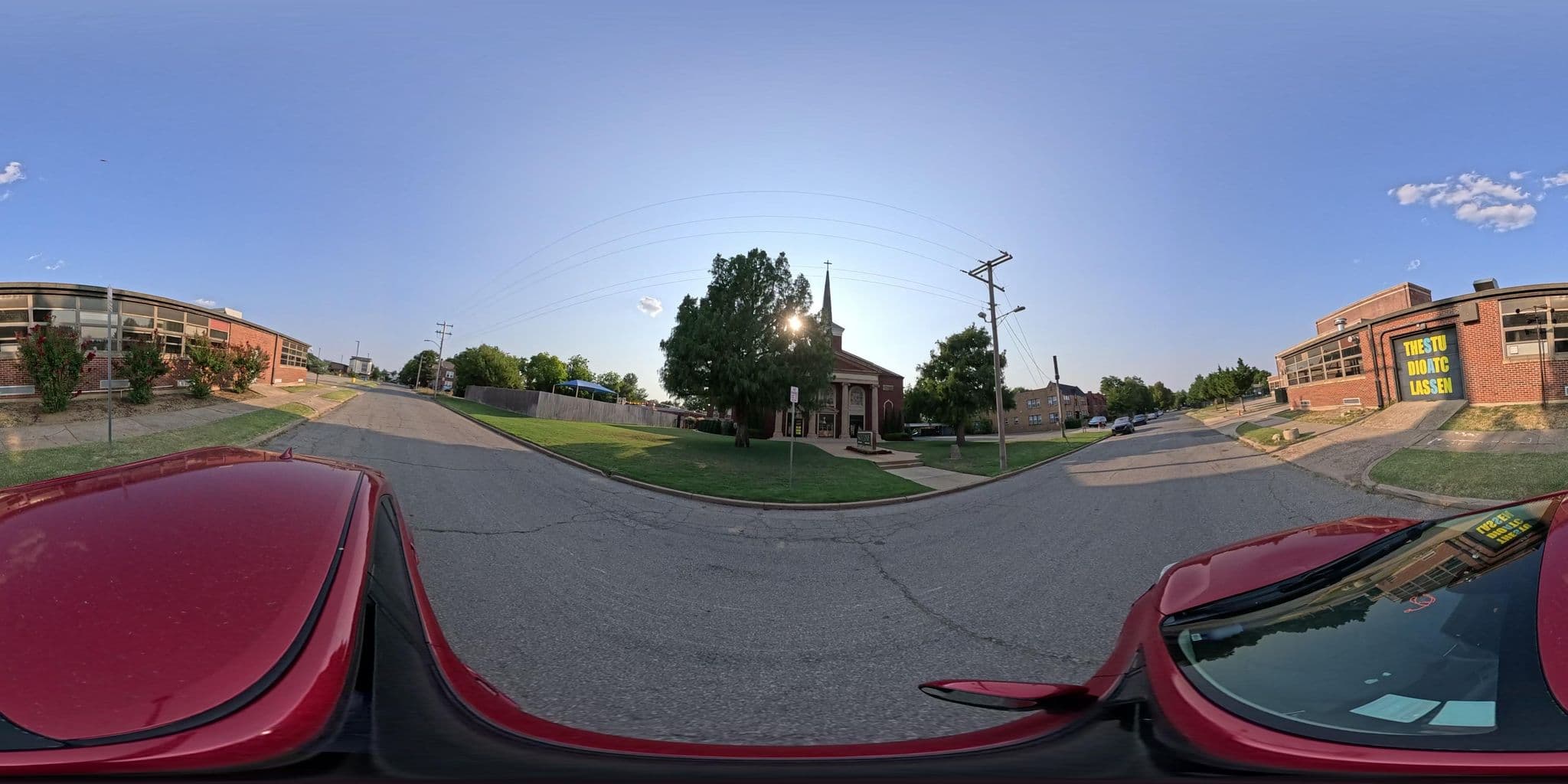Street view near Sweeney's Room, Oklahoma City — © madhu589 (CC BY-SA · Mapillary)