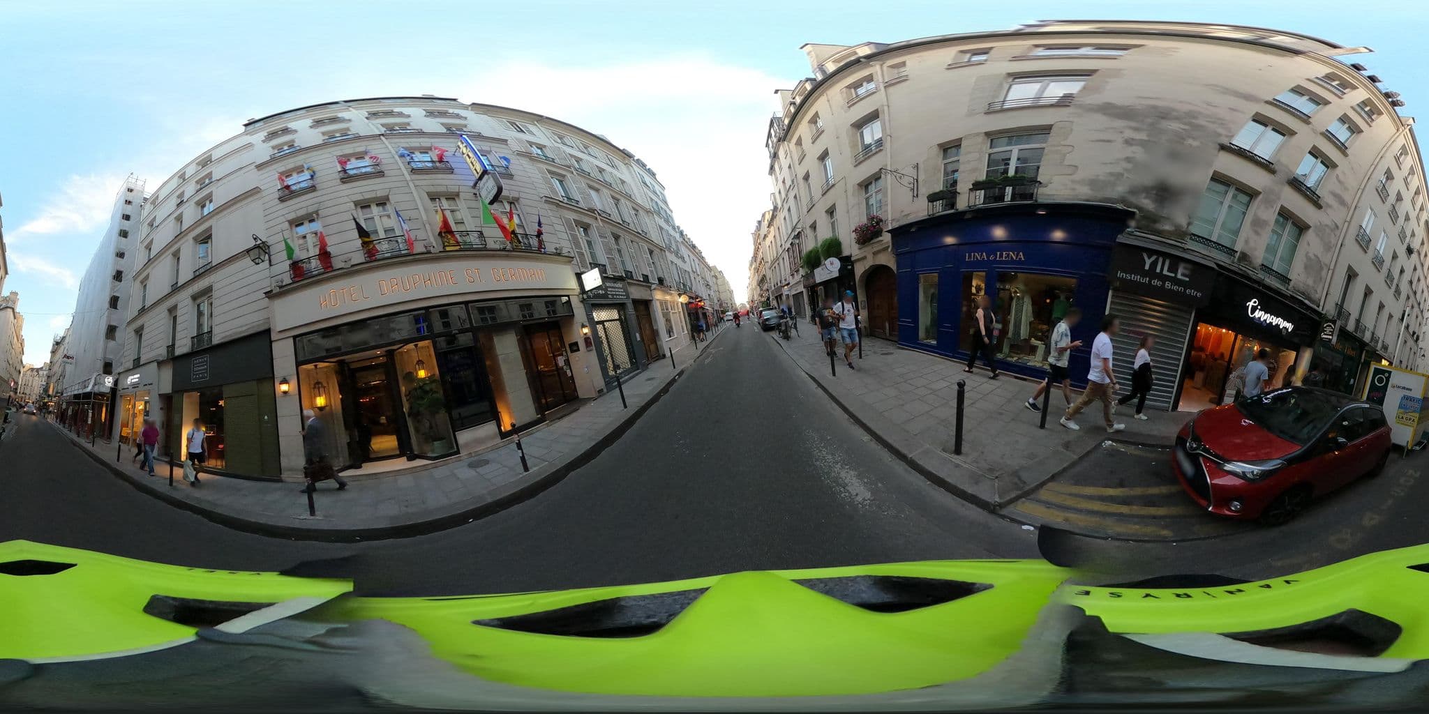 Street view near Dauphine St. Germain, Paris 01 Louvre — © Stefdegreef (CC BY-SA · Mapillary)