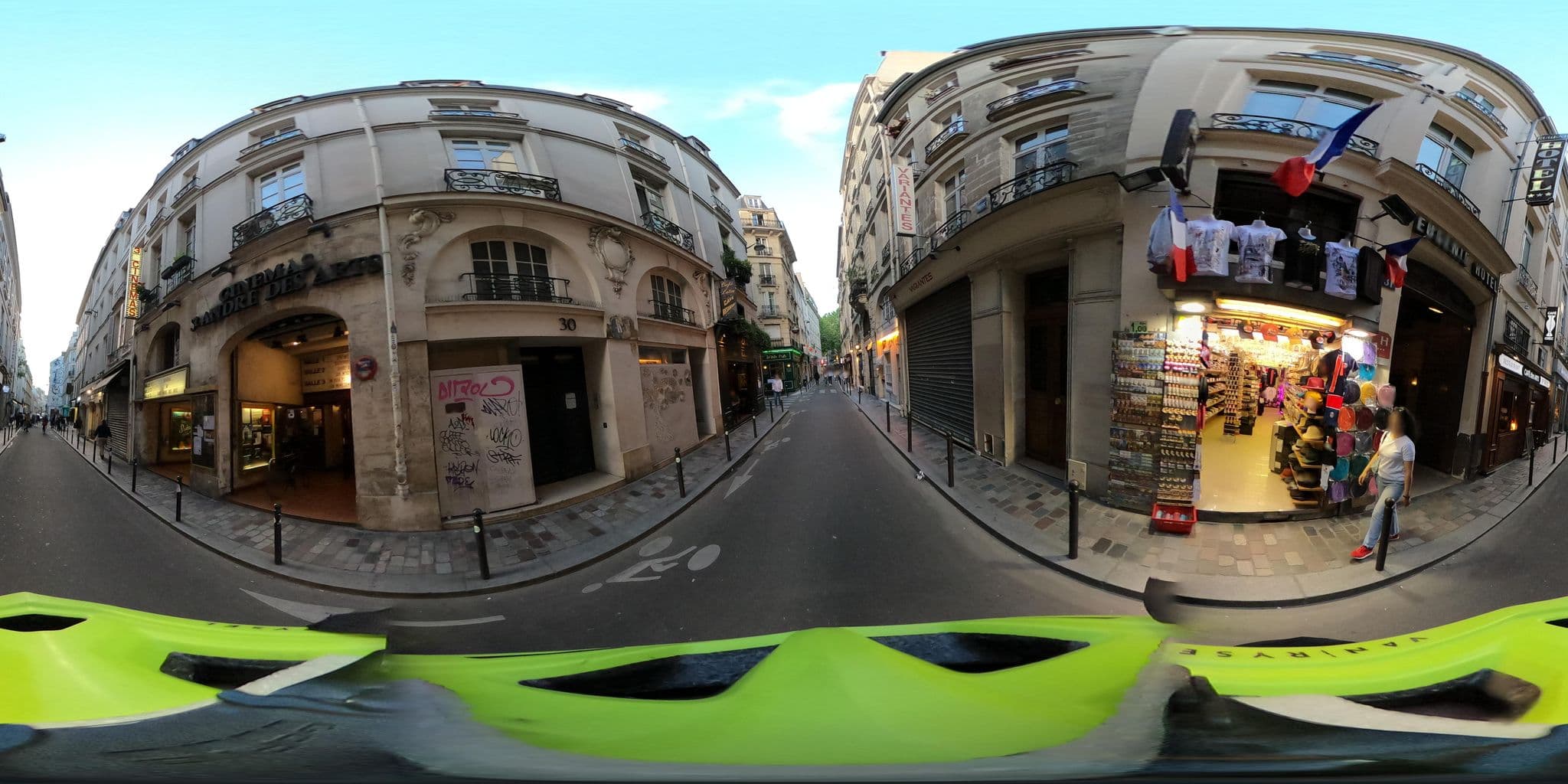 Street view near Eugénie, Paris — © Stefdegreef (CC BY-SA · Mapillary)