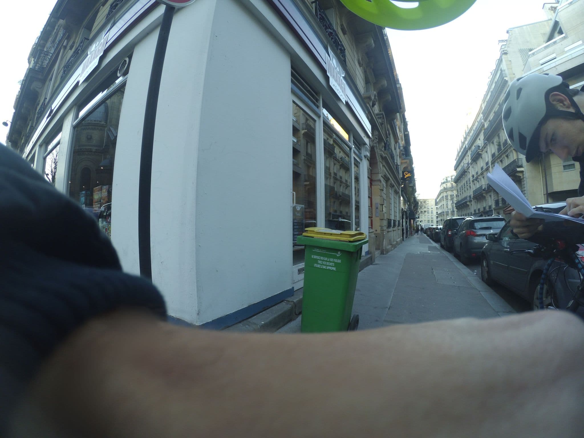 Street view near Le Six, Paris 06 Luxembourg — © phyks (CC BY-SA · Mapillary)