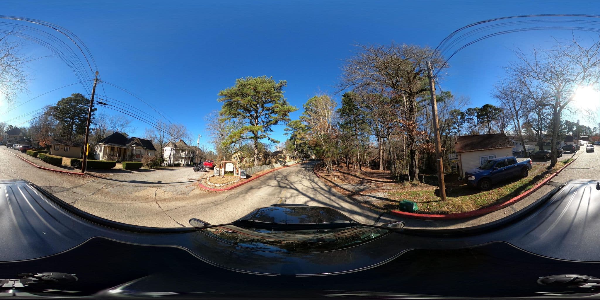 Street view near Eureka Zen Lotus House, Eureka Springs — © justinmeyers (CC BY-SA · Mapillary)