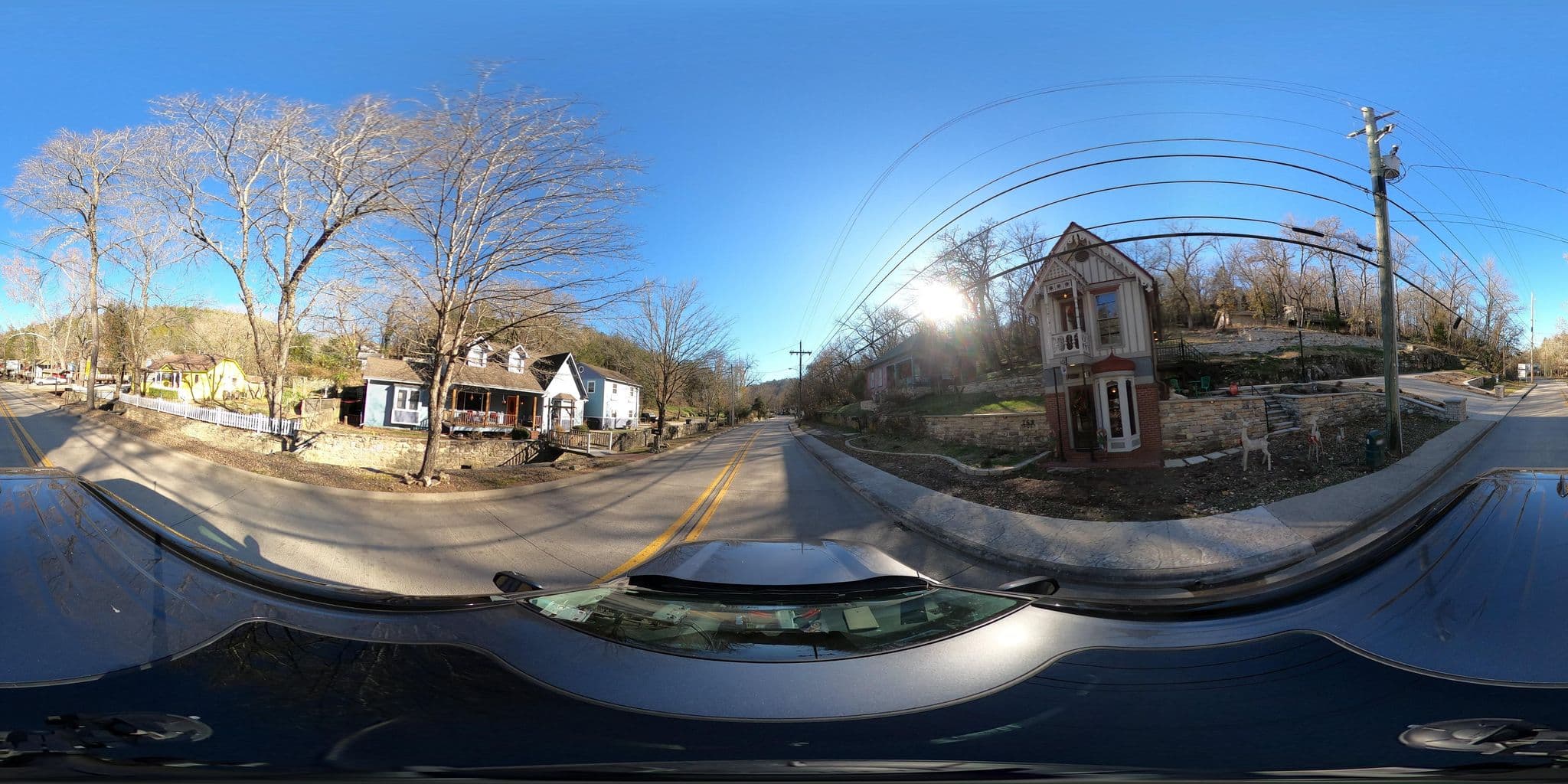 Street view near Out On Main Cottage, Eureka Springs — © justinmeyers (CC BY-SA · Mapillary)