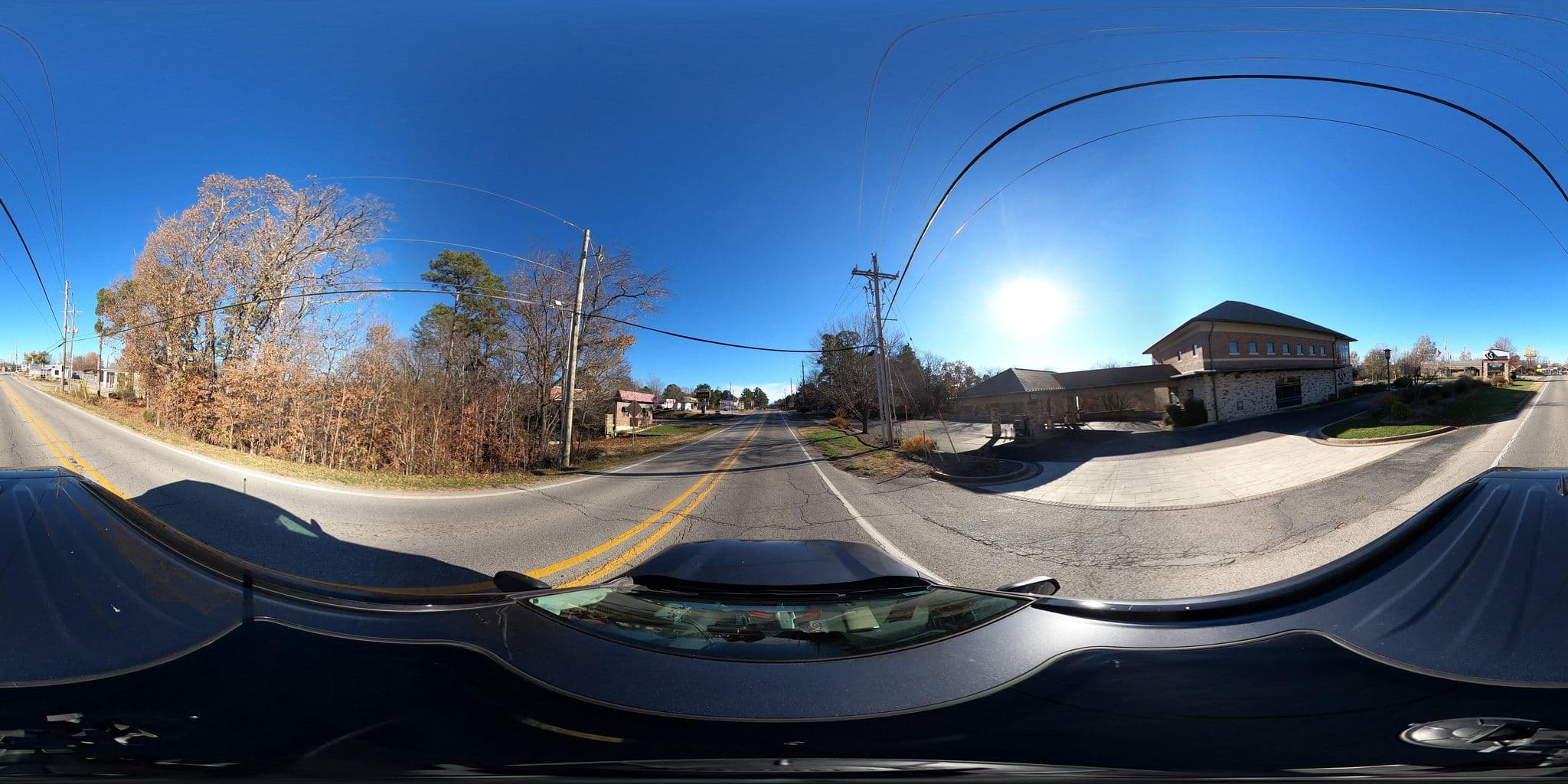 Street view near Thurman's Lodge, Eureka Springs — © justinmeyers (CC BY-SA · Mapillary)