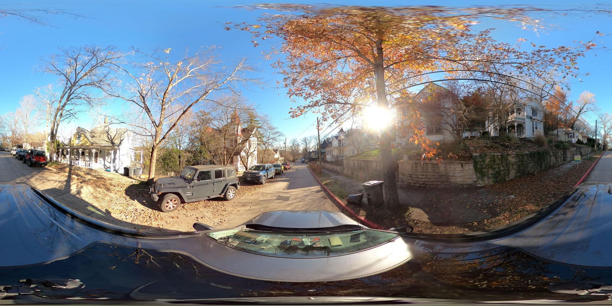 Street view near The Pearl Tatman House, Eureka Springs — © justinmeyers (CC BY-SA · Mapillary)