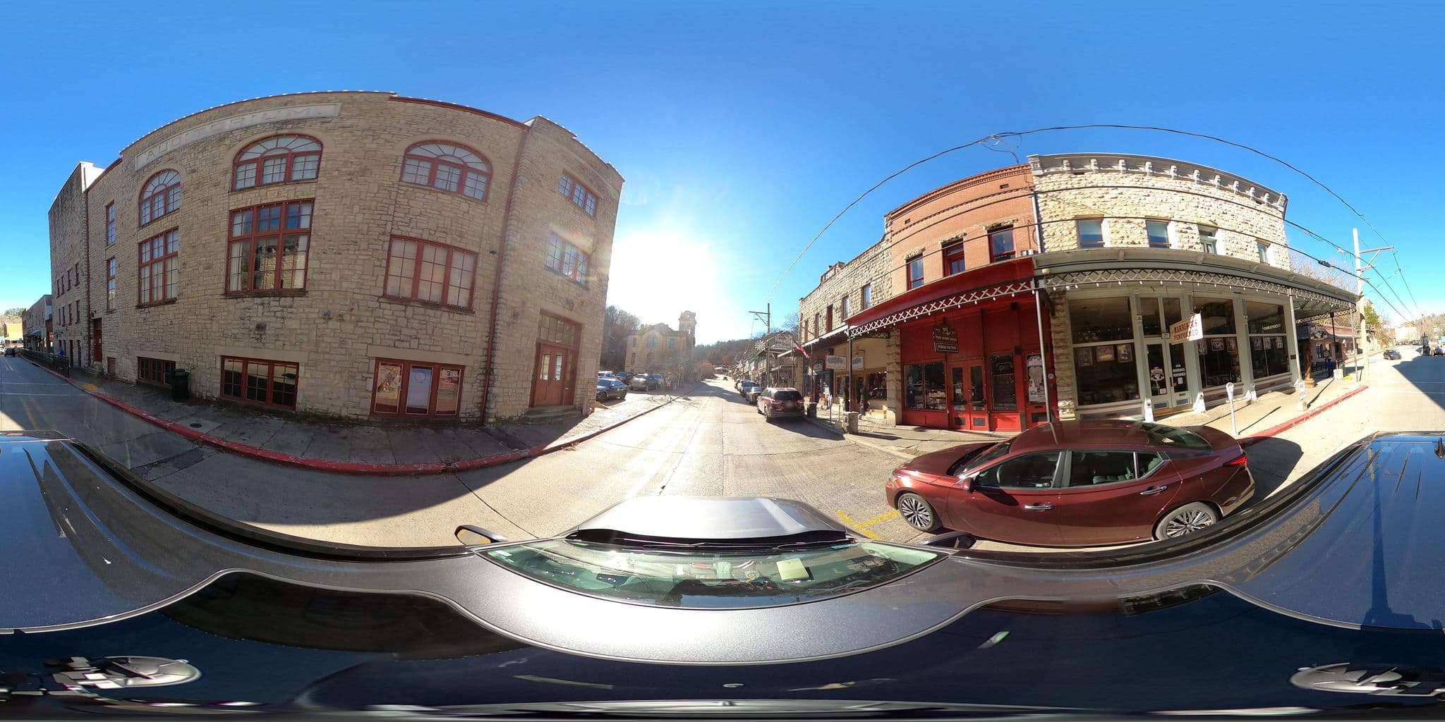 Street view near Bear Mountain Stables, Eureka Springs — © justinmeyers (CC BY-SA · Mapillary)